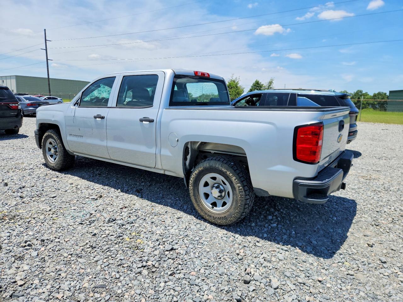 2015 Chevrolet Silverado K1500 Silver vin: 3GCUKPEC0FG171391