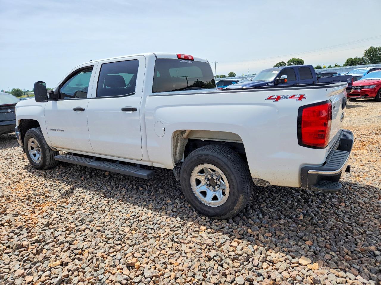 2015 Chevrolet Silverado K1500 White vin: 3GCUKPEC3FG173782
