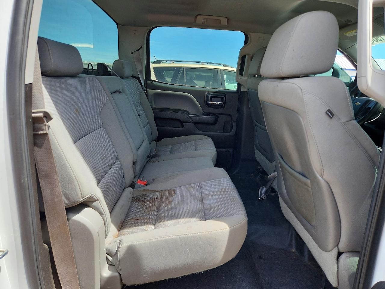 2015 Chevrolet Silverado K1500 White vin: 3GCUKPEC3FG173782