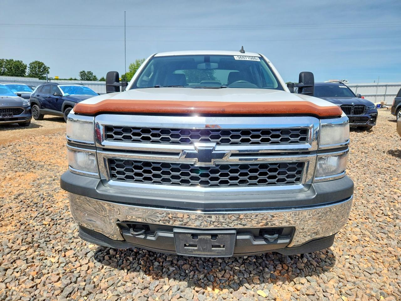 2015 Chevrolet Silverado K1500 White vin: 3GCUKPEC3FG173782