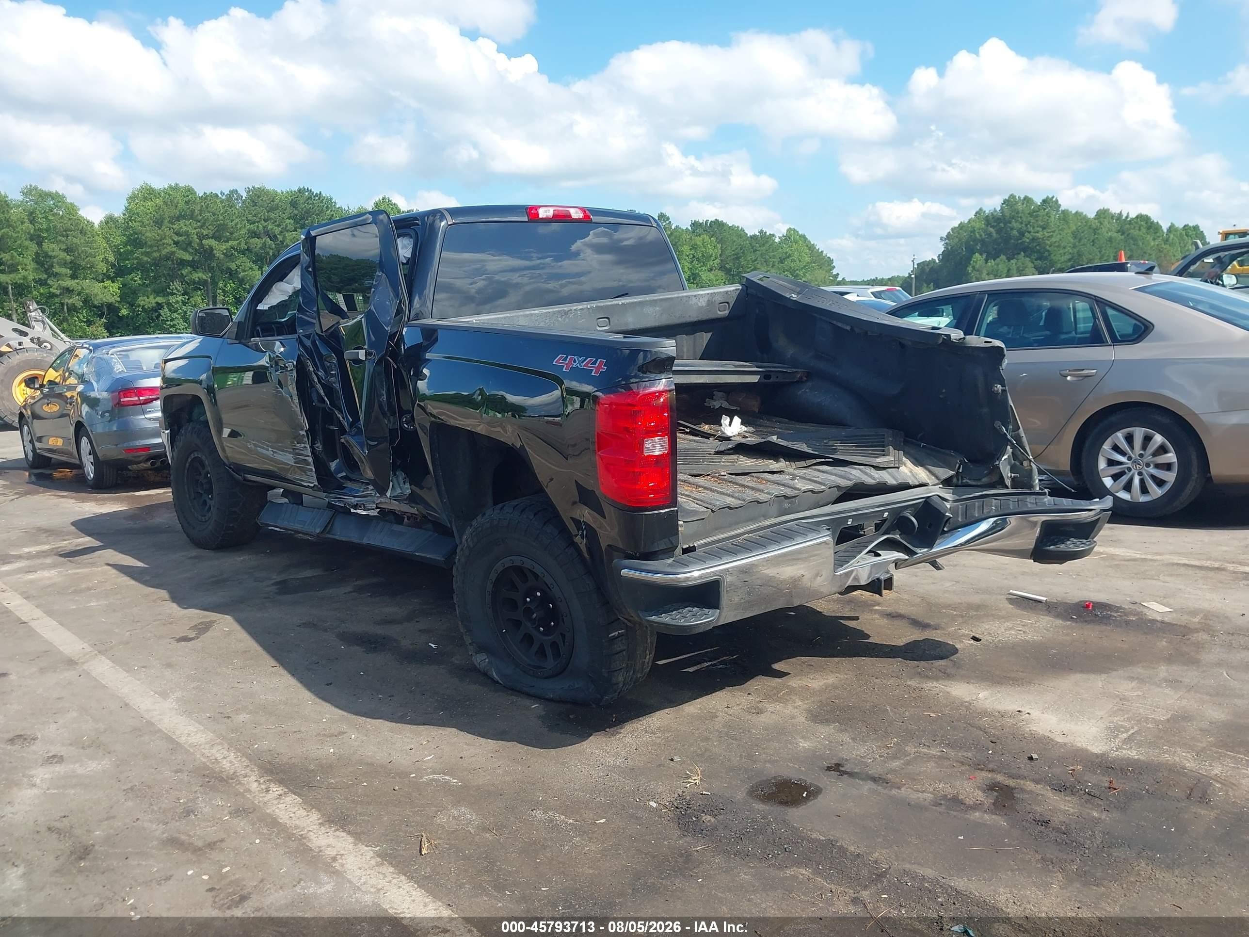 2015 Chevrolet Silverado 1500 Ls Black vin: 3GCUKPEC3FG455551