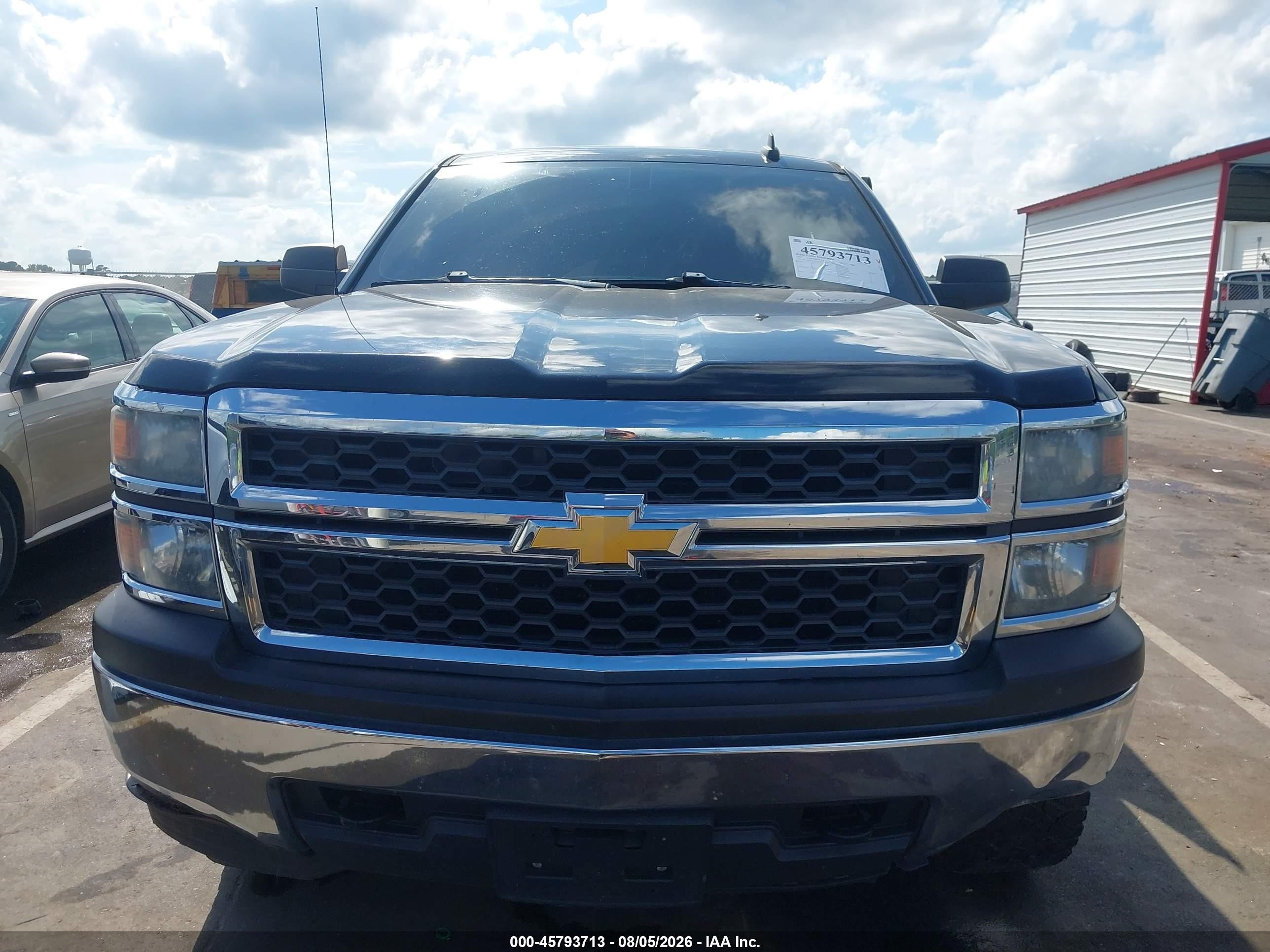 2015 Chevrolet Silverado 1500 Ls Black vin: 3GCUKPEC3FG455551