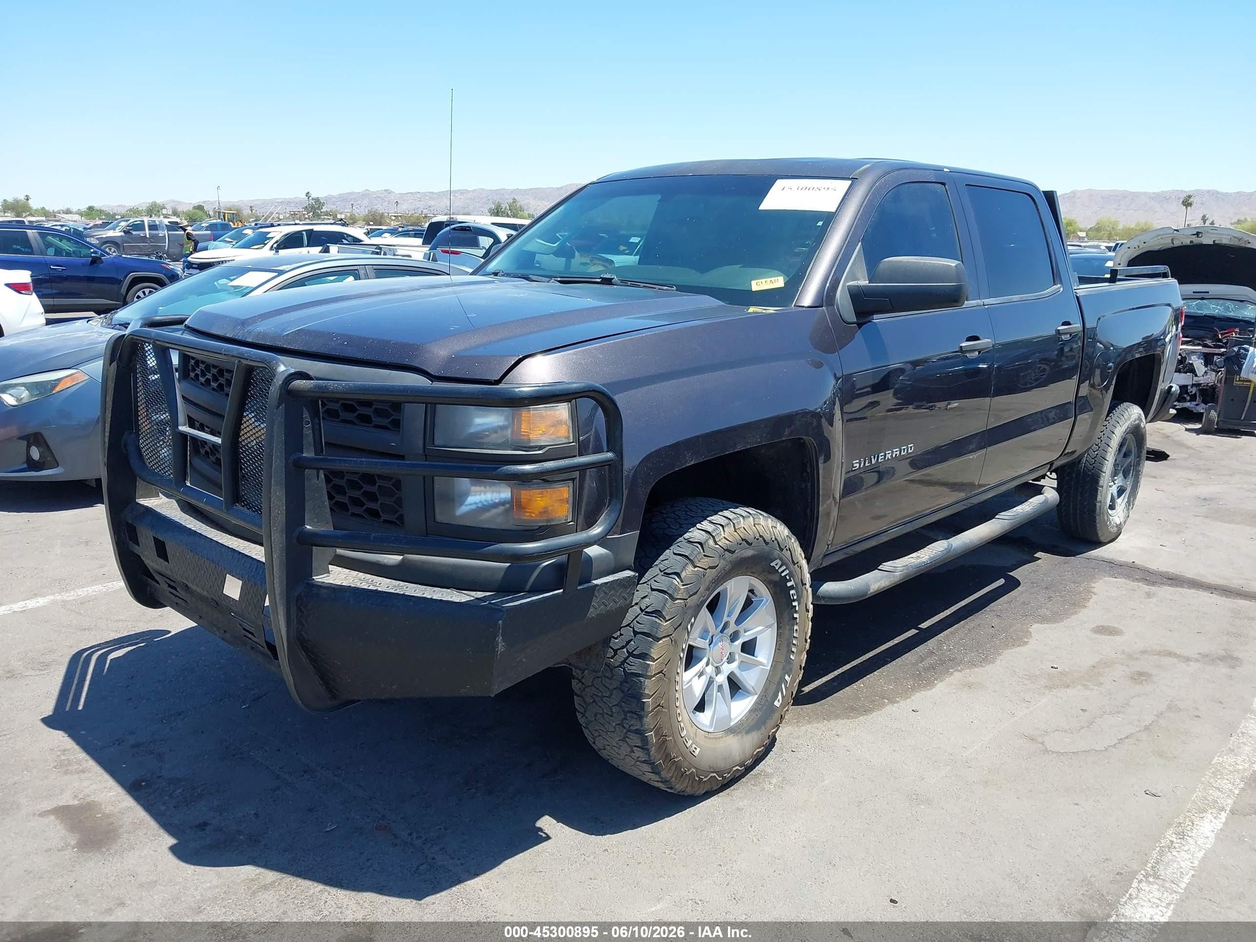 2014 Chevrolet Silverado 1500 Work Truck 1wt Black vin: 3GCUKPEC4EG342528