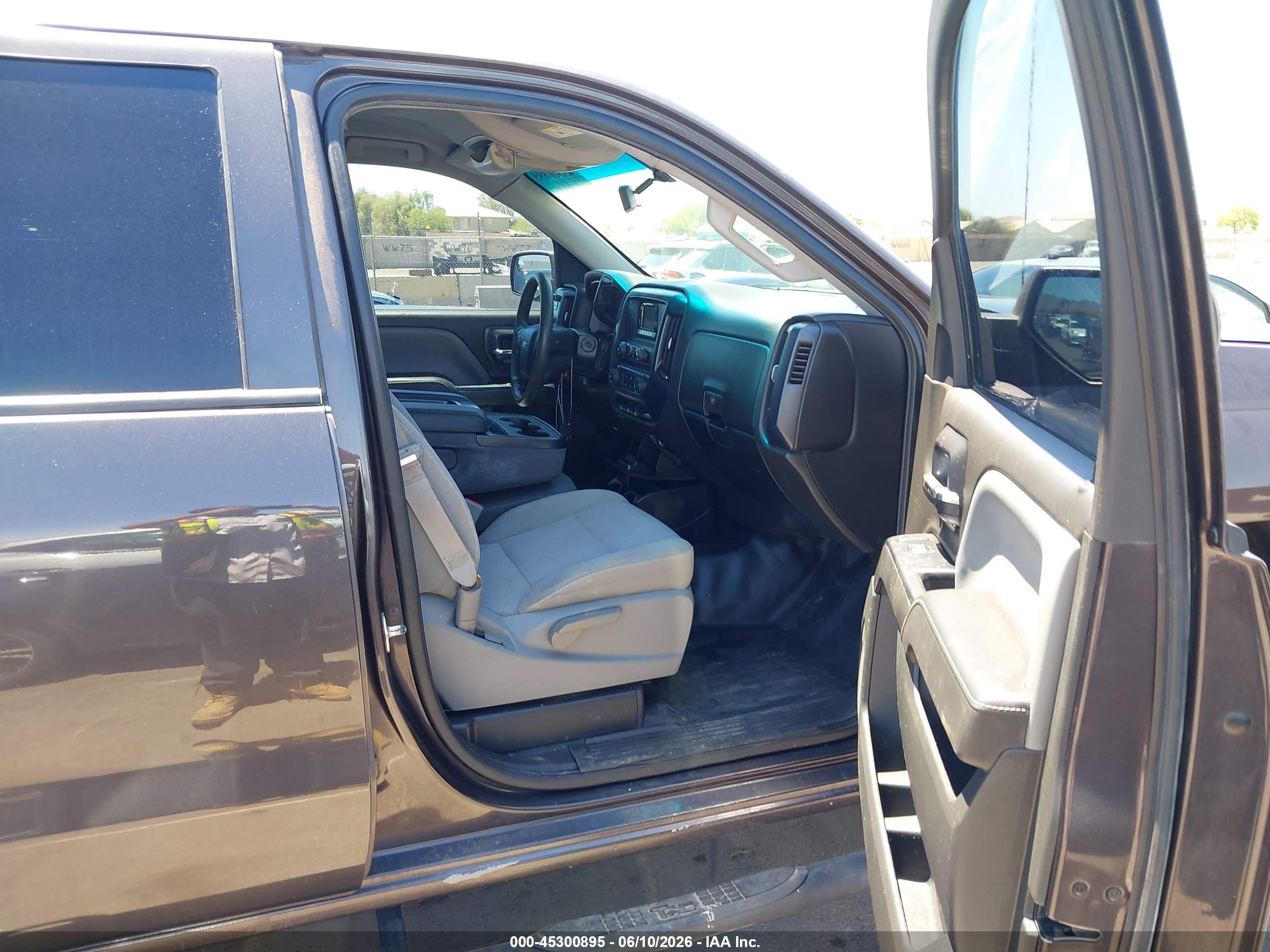 2014 Chevrolet Silverado 1500 Work Truck 1wt Black vin: 3GCUKPEC4EG342528