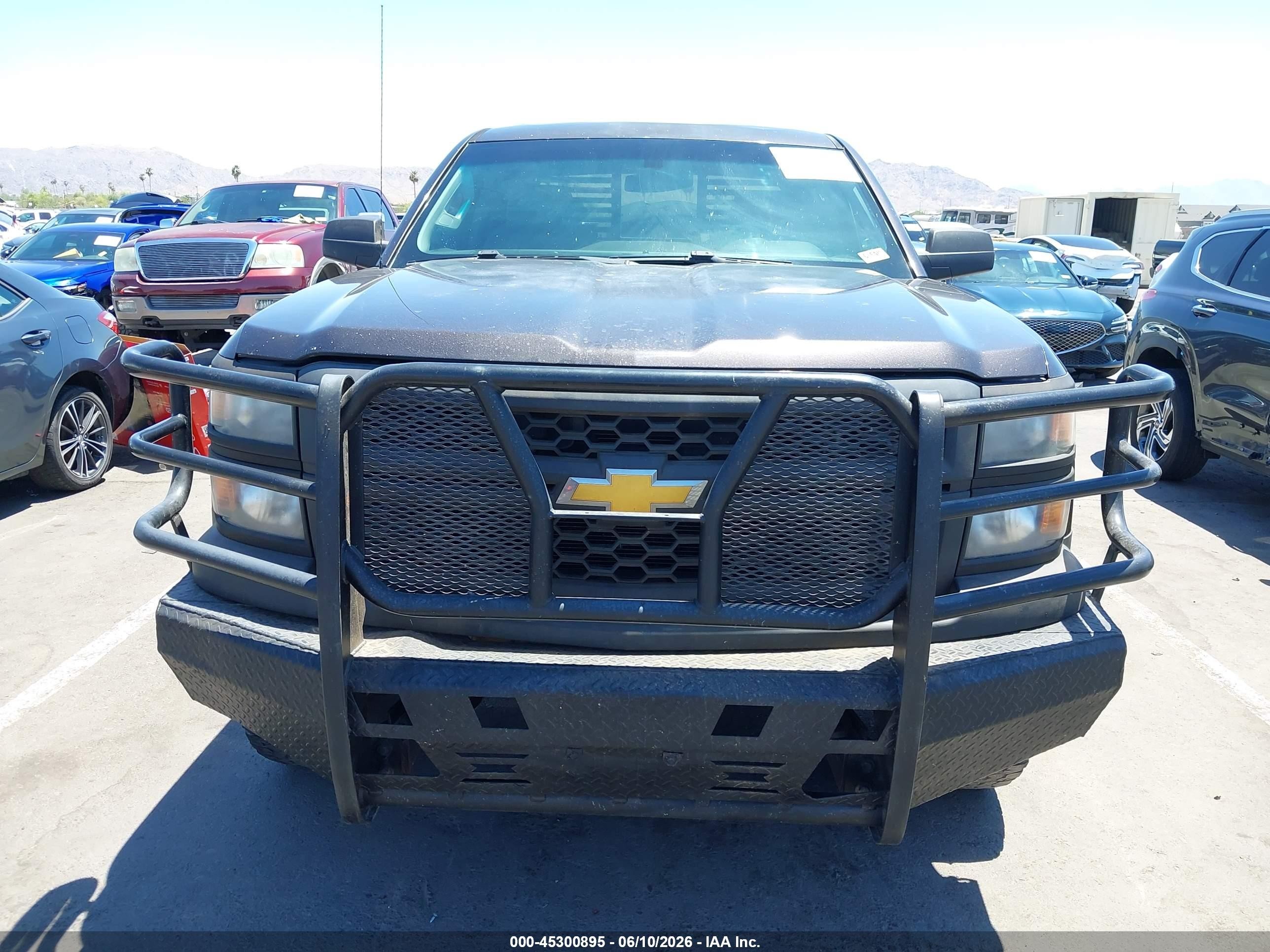 2014 Chevrolet Silverado 1500 Work Truck 1wt Black vin: 3GCUKPEC4EG342528