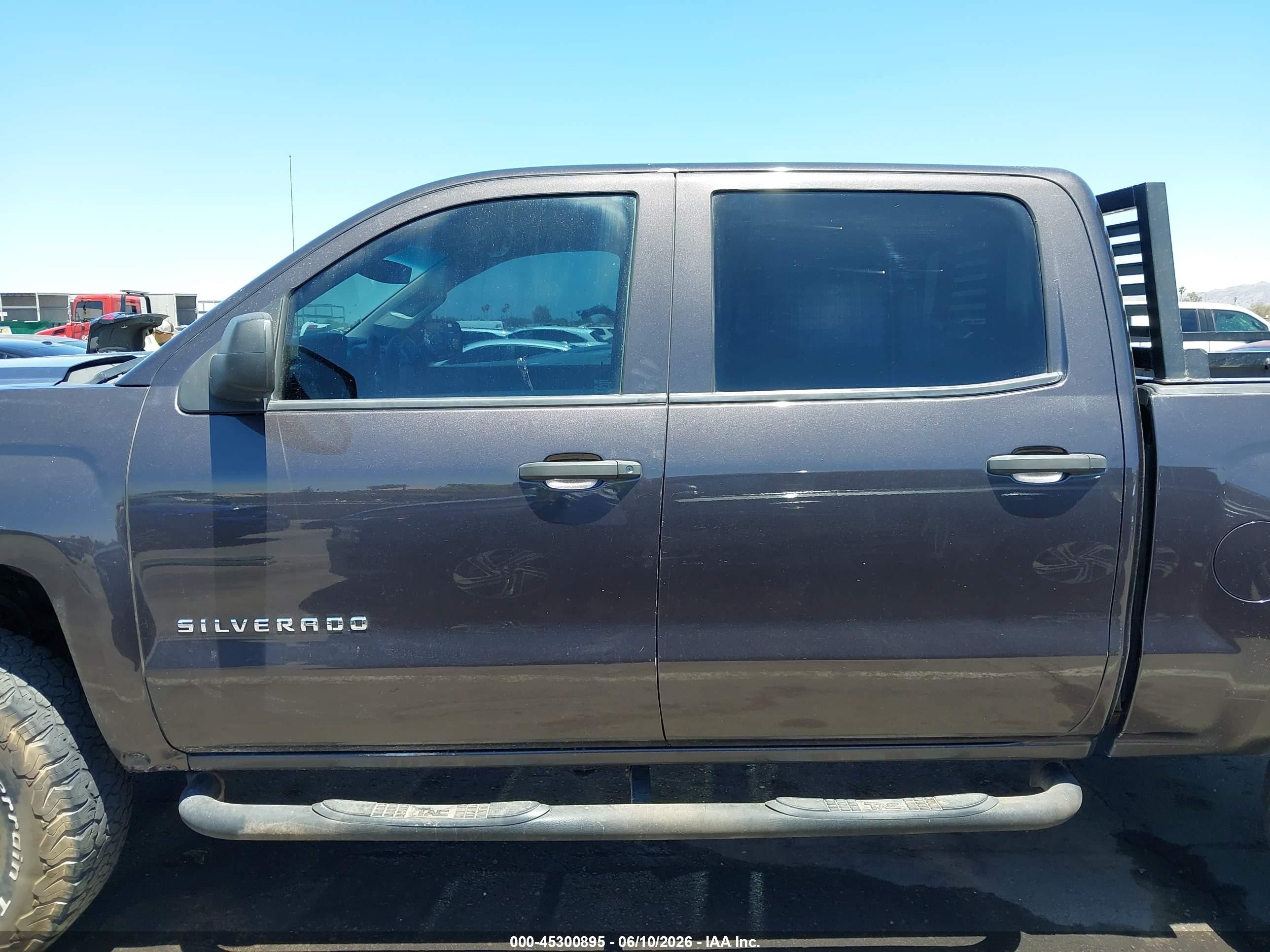 2014 Chevrolet Silverado 1500 Work Truck 1wt Black vin: 3GCUKPEC4EG342528