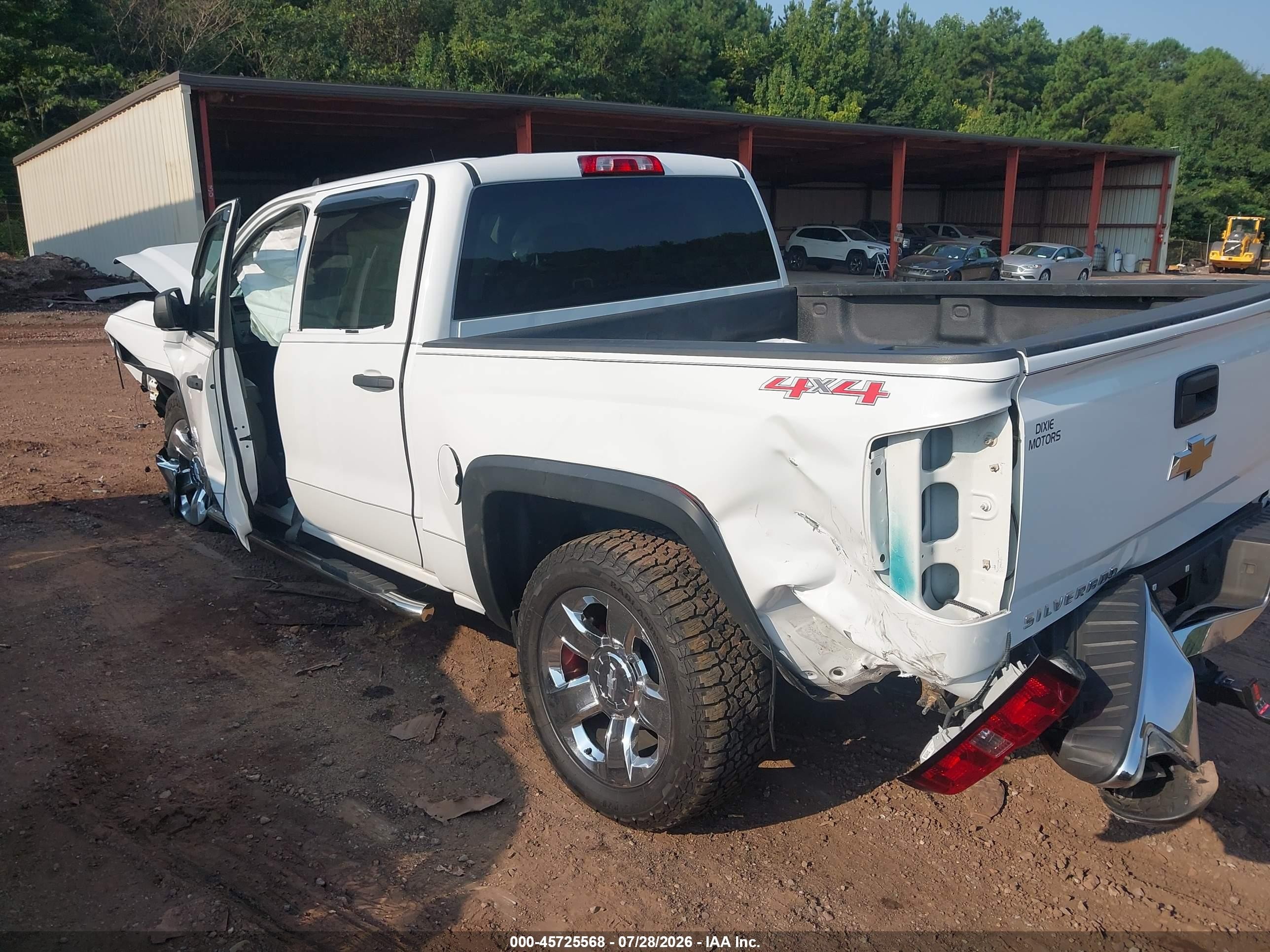 2015 Chevrolet Silverado 1500 Ls Белый vin: 3GCUKPEC4FG166310