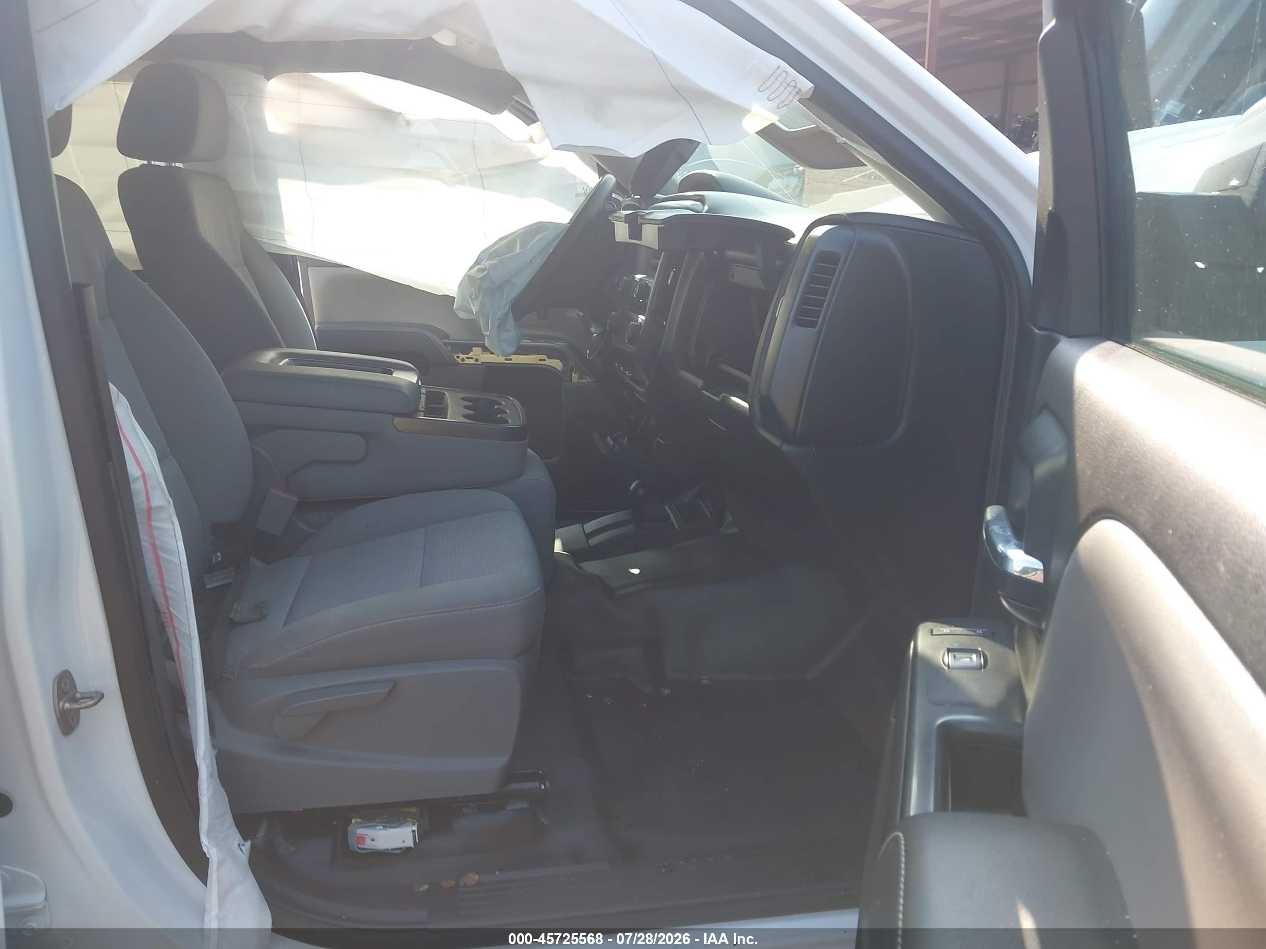 2015 Chevrolet Silverado 1500 Ls Белый vin: 3GCUKPEC4FG166310