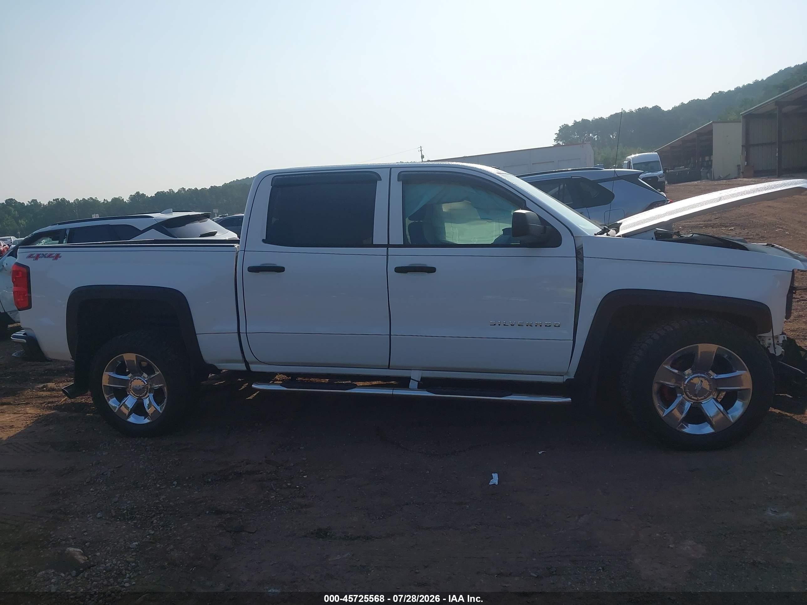 2015 Chevrolet Silverado 1500 Ls Белый vin: 3GCUKPEC4FG166310