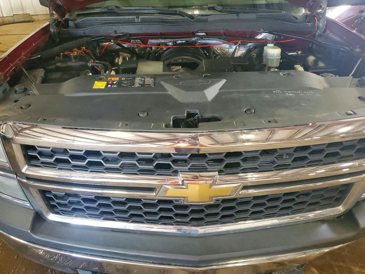 2014 Chevrolet Silverado K1500 Красный vin: 3GCUKPEC5EG327066