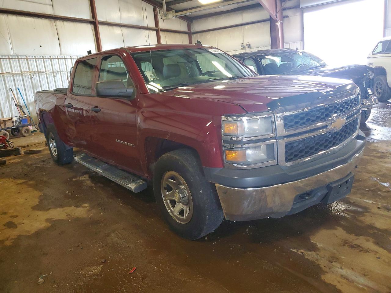 2014 Chevrolet Silverado K1500 Красный vin: 3GCUKPEC5EG327066