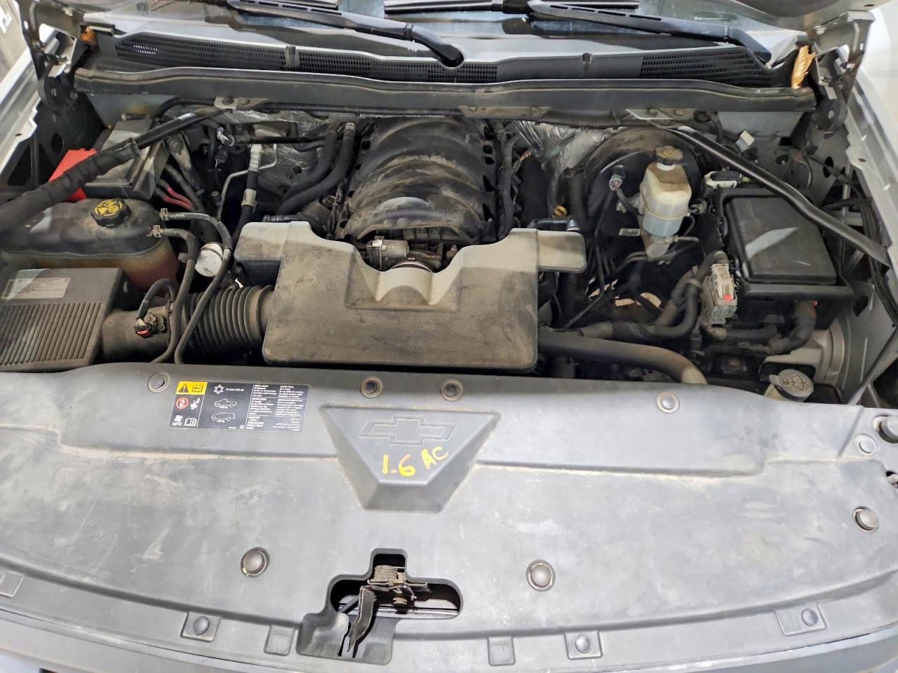 2014 Chevrolet Silverado K1500 Silver vin: 3GCUKPEC5EG346507