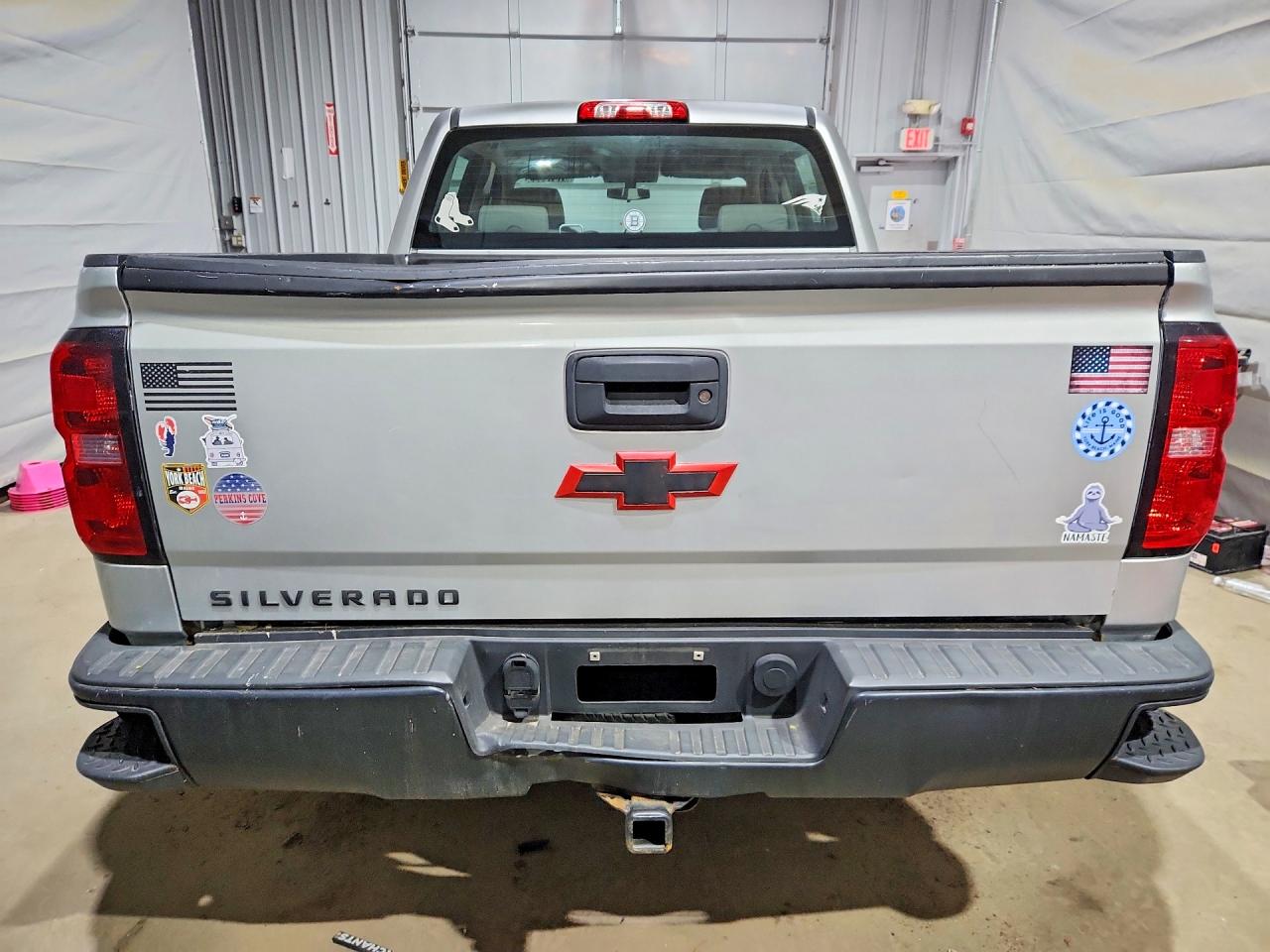 2014 Chevrolet Silverado K1500 Silver vin: 3GCUKPEC5EG346507