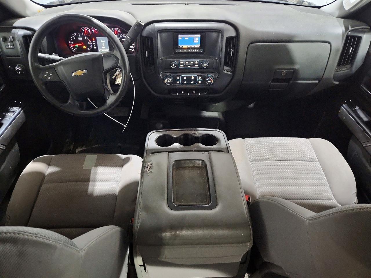 2014 Chevrolet Silverado K1500 Silver vin: 3GCUKPEC5EG346507