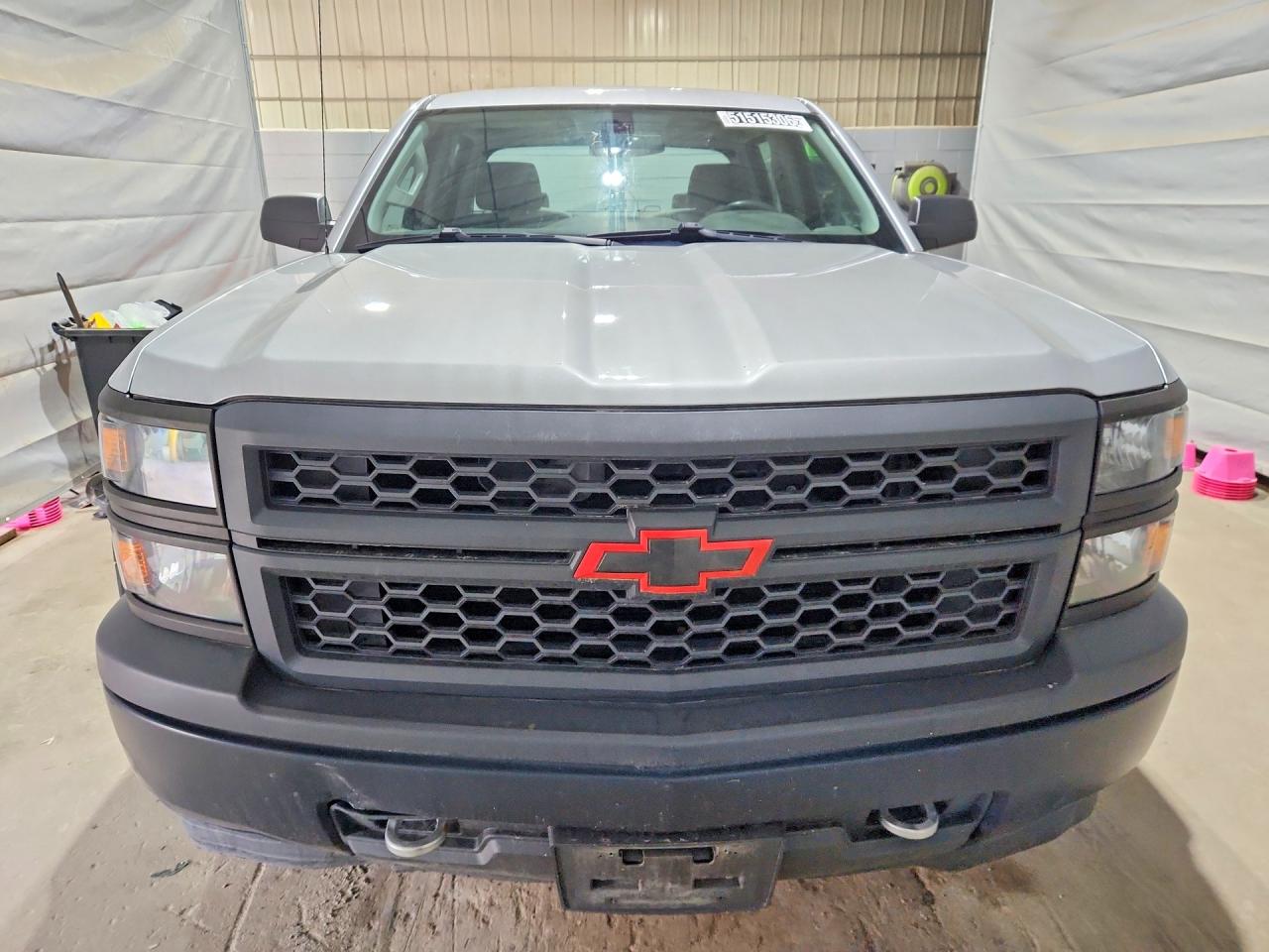 2014 Chevrolet Silverado K1500 Silver vin: 3GCUKPEC5EG346507