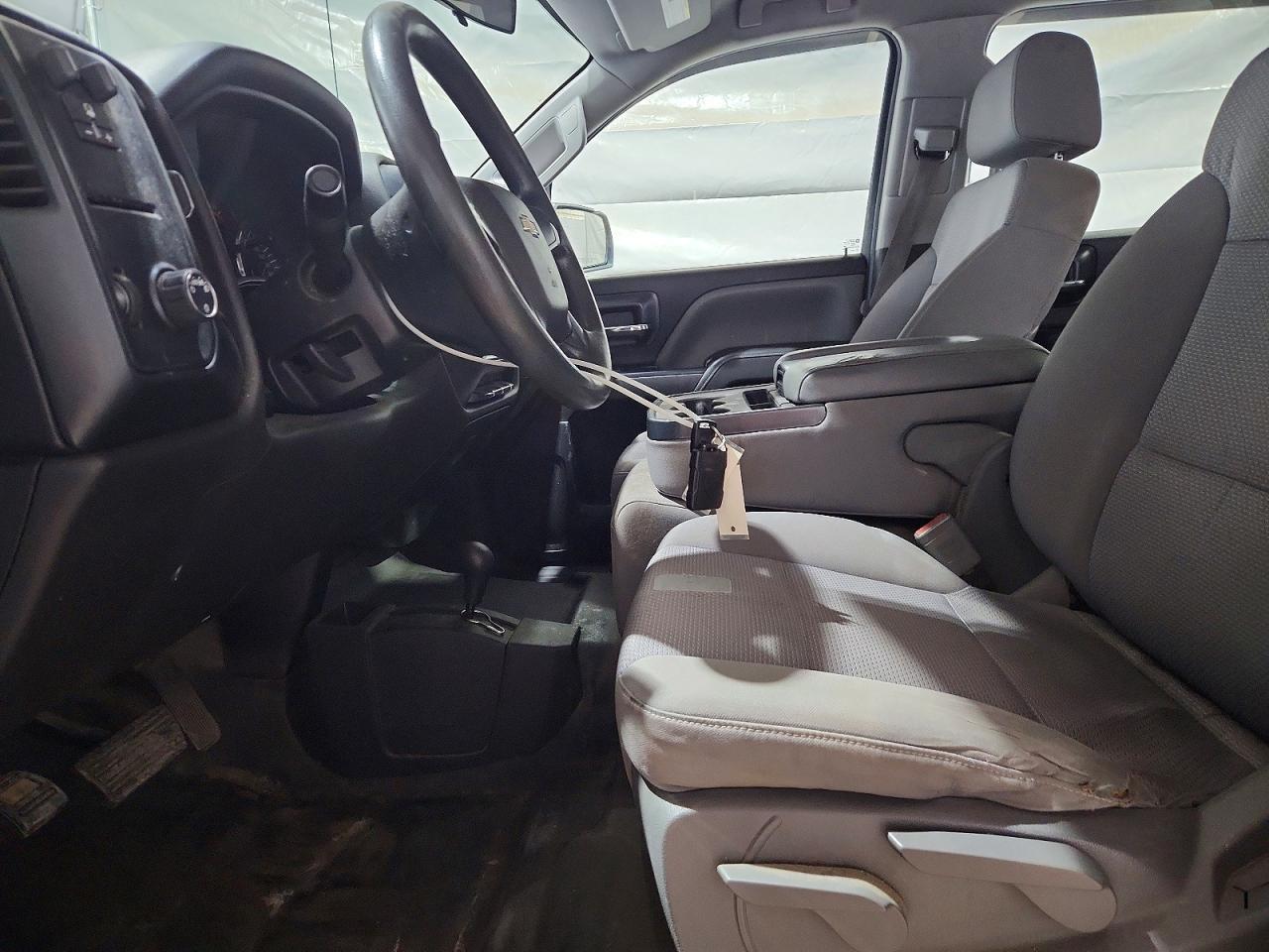 2014 Chevrolet Silverado K1500 Silver vin: 3GCUKPEC5EG346507