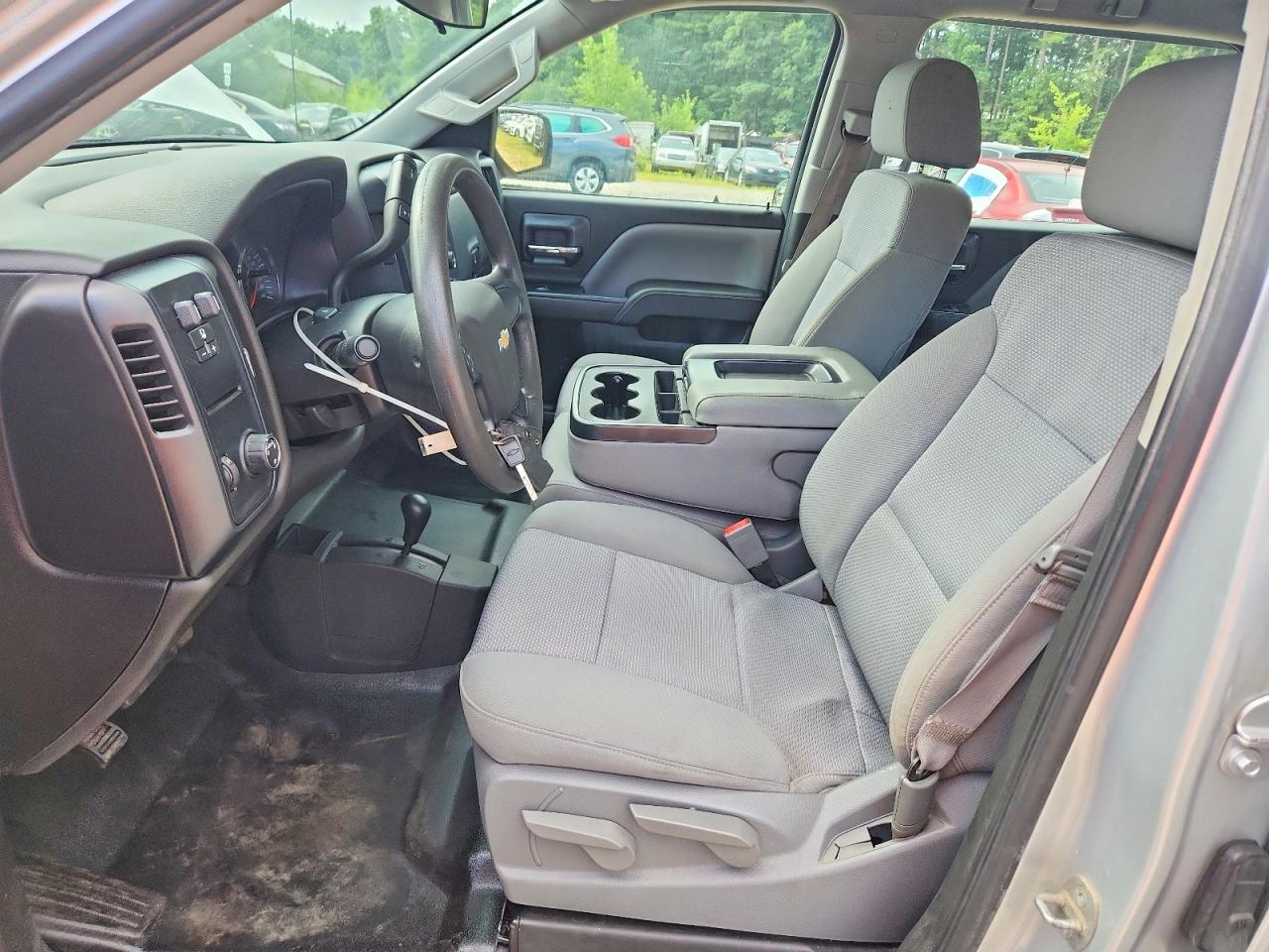 2014 Chevrolet Silverado K1500 Silver vin: 3GCUKPEC5EG346507