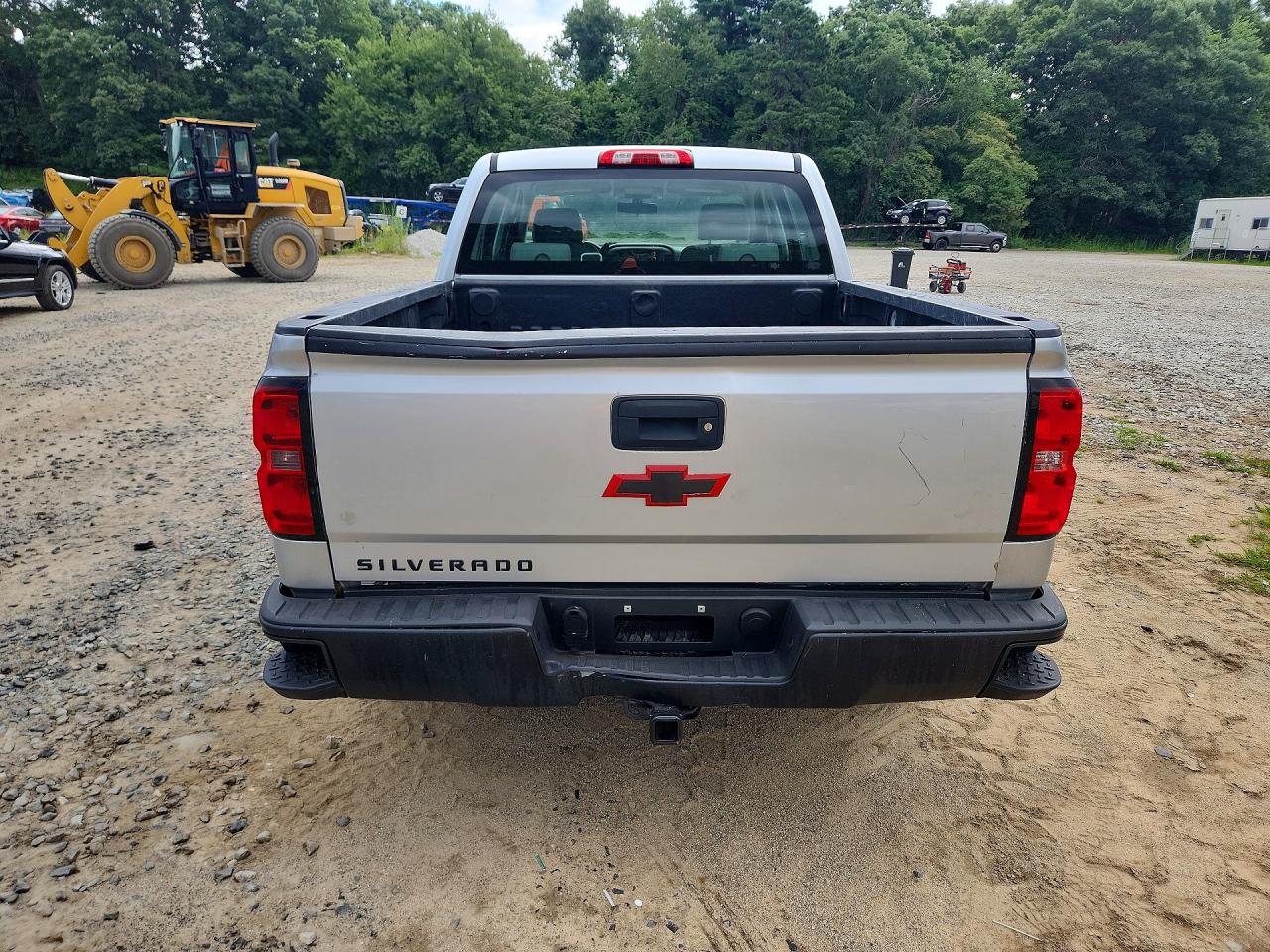 2014 Chevrolet Silverado K1500 Silver vin: 3GCUKPEC5EG346507