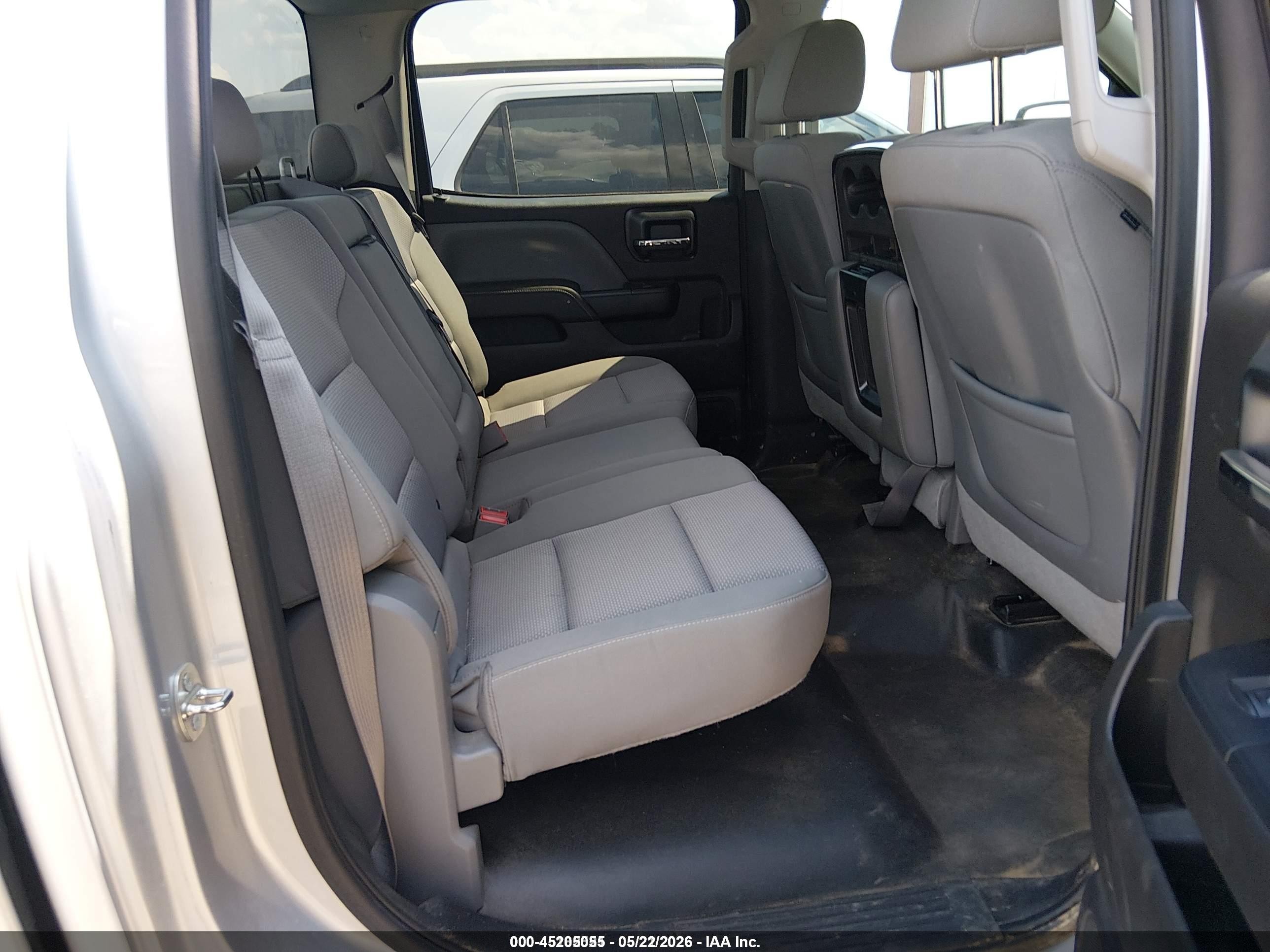 2015 Chevrolet Silverado 1500 Wt Silver vin: 3GCUKPEC5FG409381
