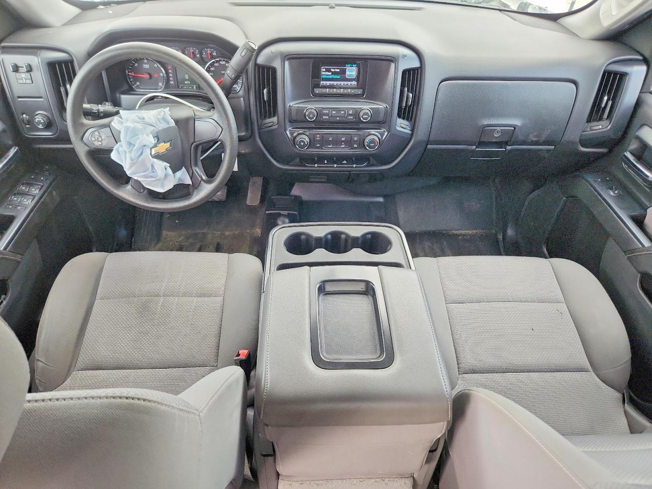 2015 Chevrolet Silverado K1500 White vin: 3GCUKPEC6FG421894