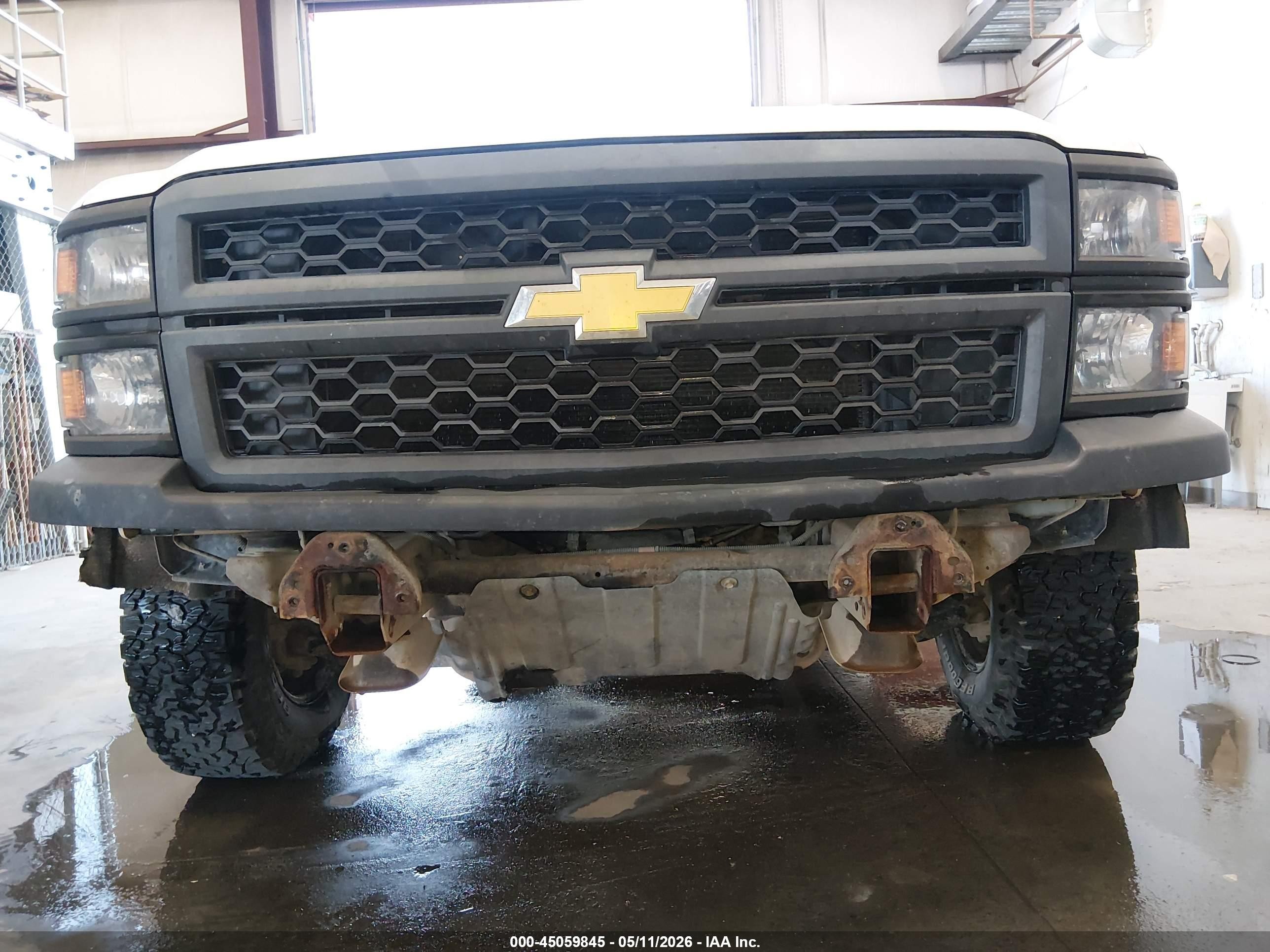 2015 Chevrolet Silverado 1500 Wt White vin: 3GCUKPEC6FG450991