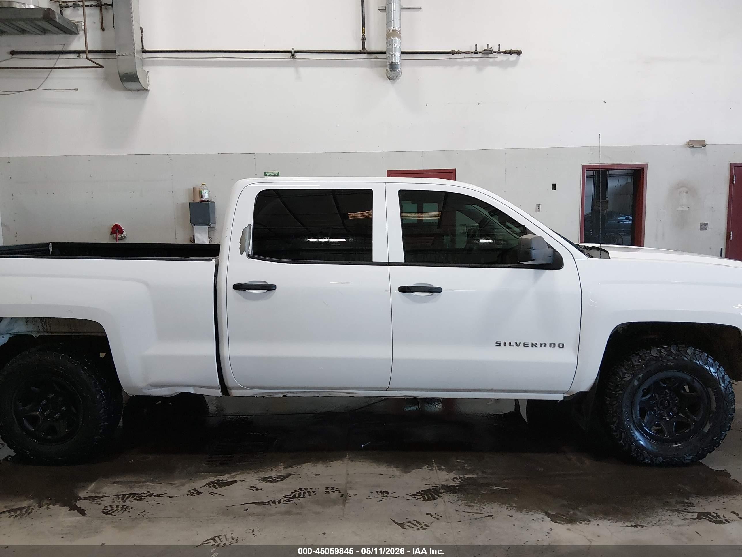 2015 Chevrolet Silverado 1500 Wt White vin: 3GCUKPEC6FG450991