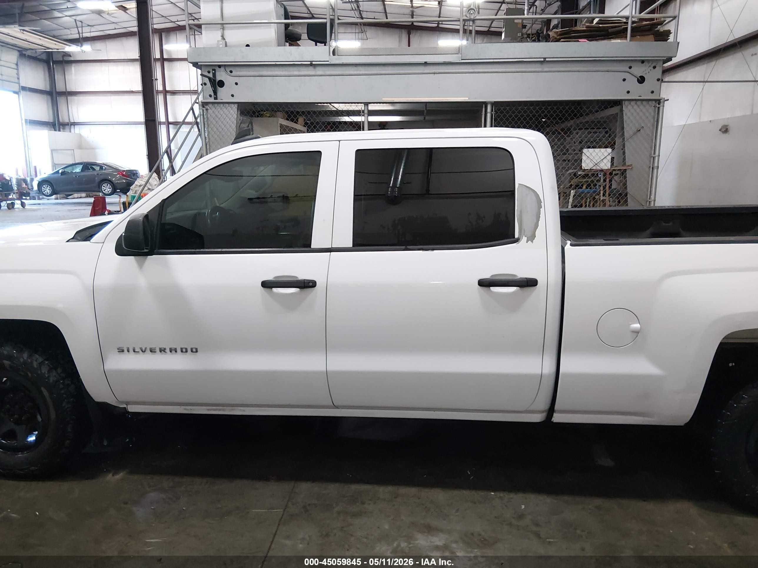 2015 Chevrolet Silverado 1500 Wt White vin: 3GCUKPEC6FG450991