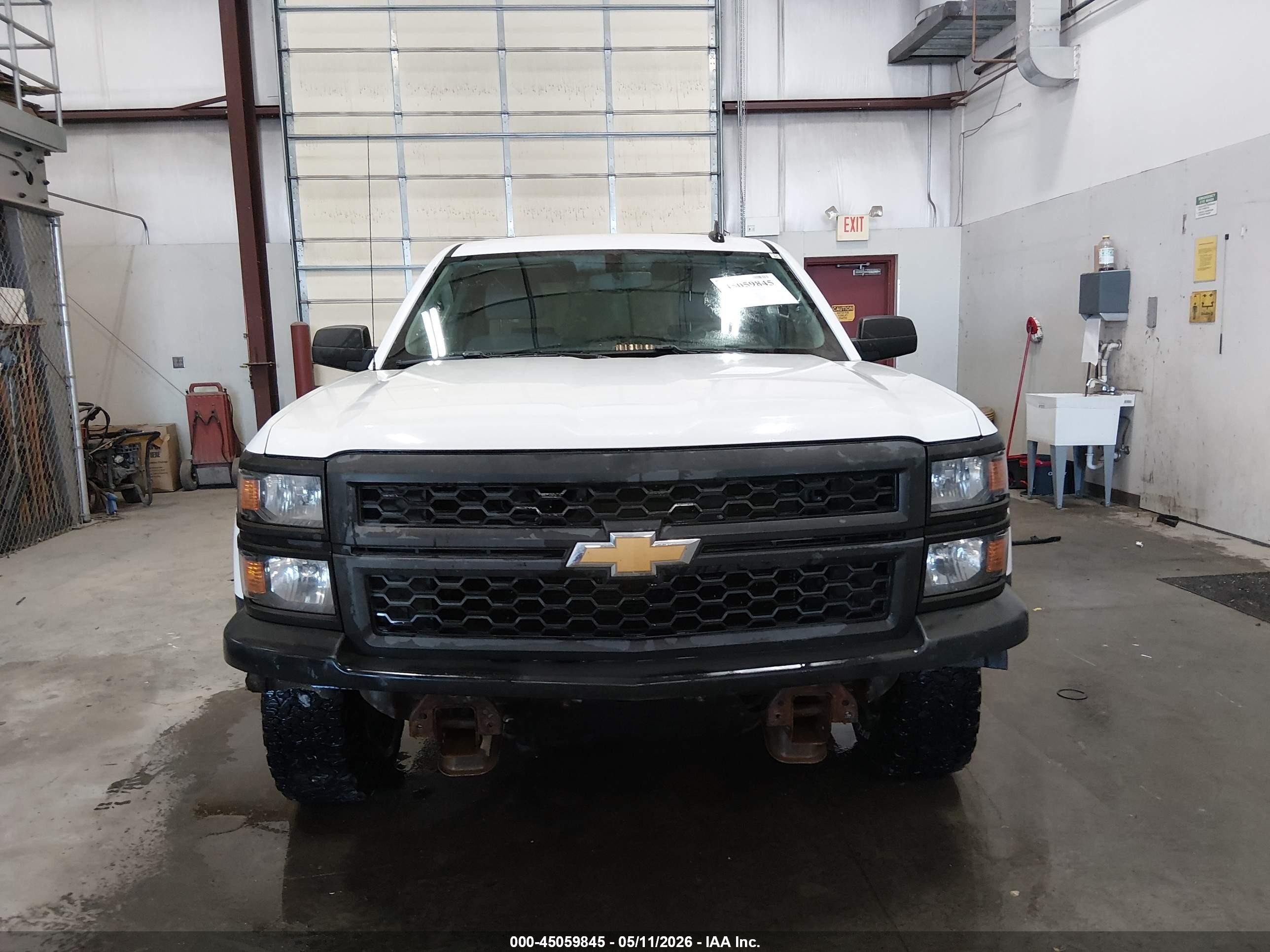 2015 Chevrolet Silverado 1500 Wt White vin: 3GCUKPEC6FG450991