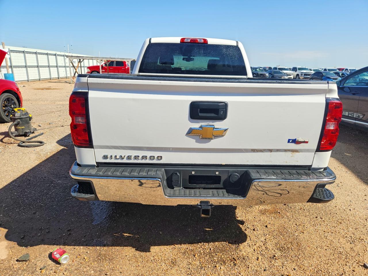 2014 Chevrolet Silverado K1500 White vin: 3GCUKPEC9EG423198