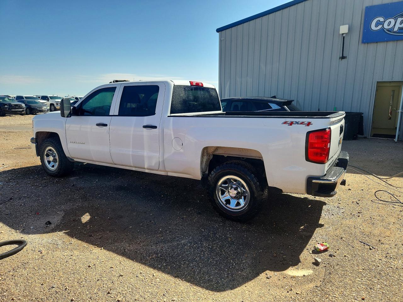 2014 Chevrolet Silverado K1500 White vin: 3GCUKPEC9EG423198