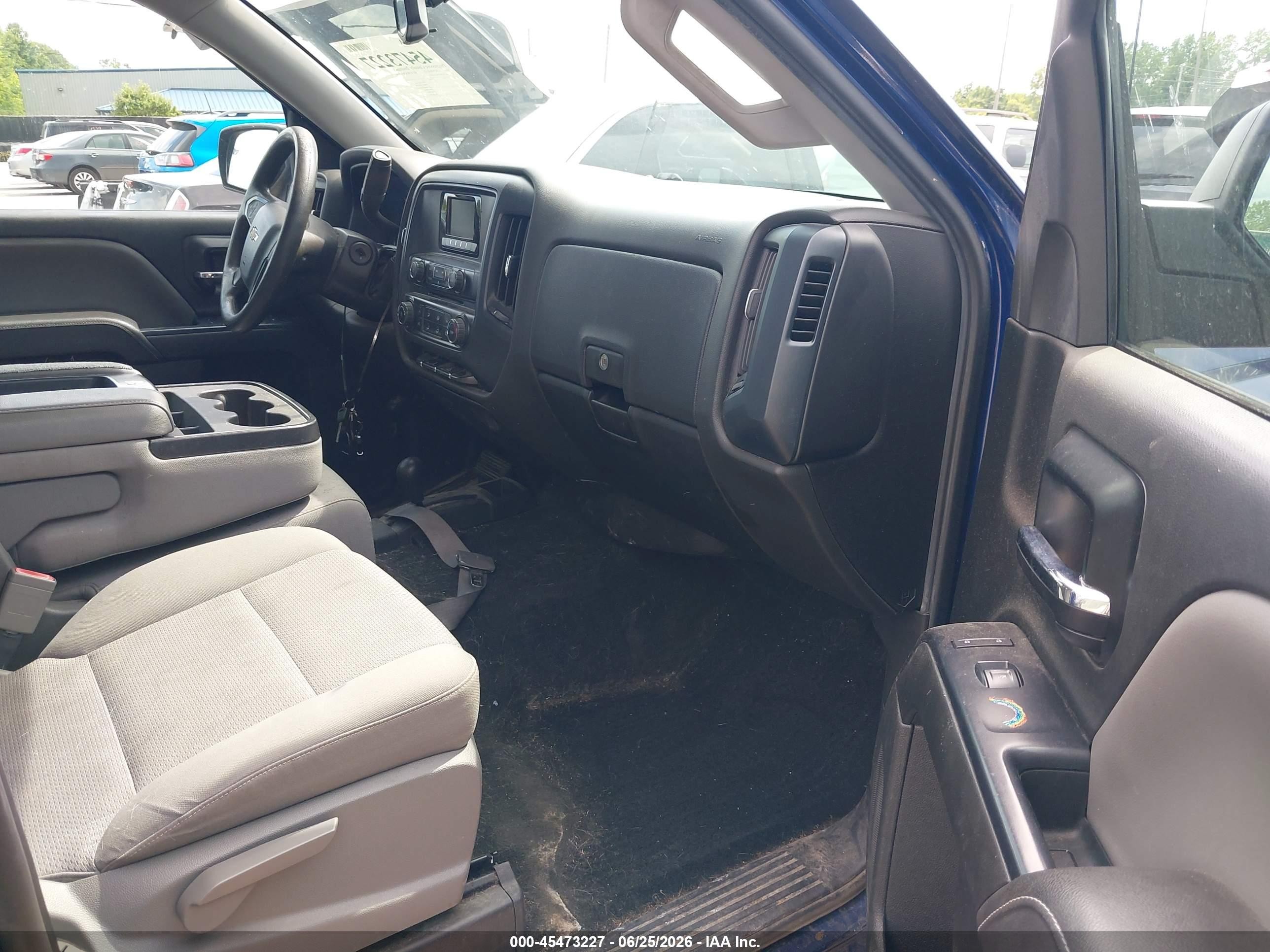 2014 Chevrolet Silverado 1500 Work Truck Синий vin: 3GCUKPEH0EG260811