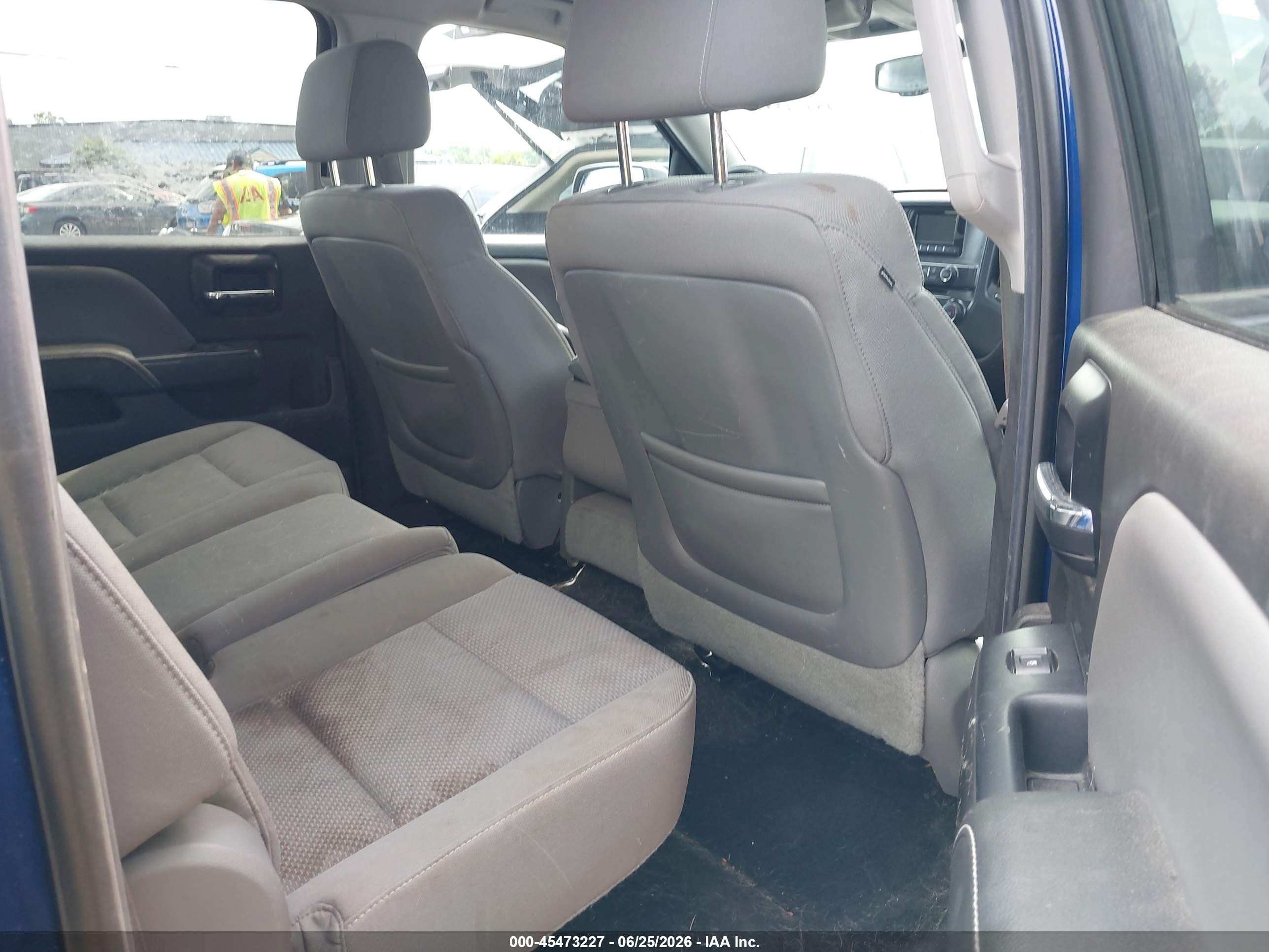 2014 Chevrolet Silverado 1500 Work Truck Синий vin: 3GCUKPEH0EG260811