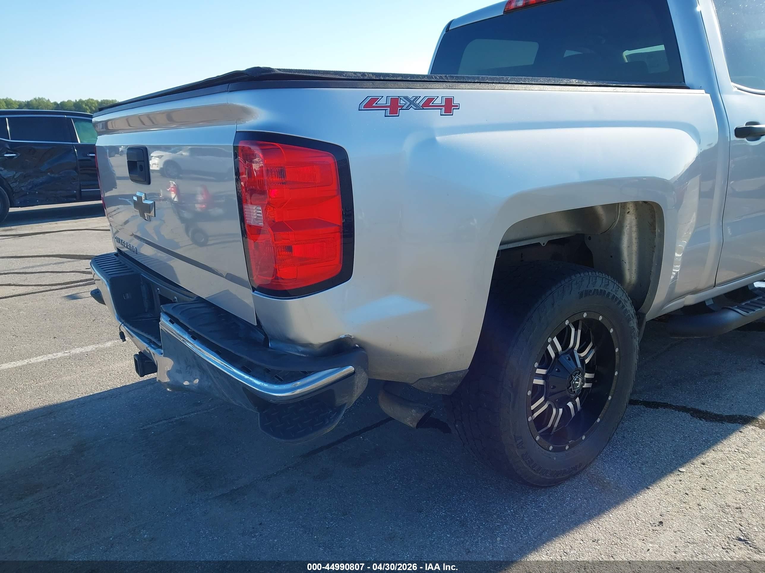 2015 Chevrolet Silverado 1500 Ls Silver vin: 3GCUKPEH1FG522630