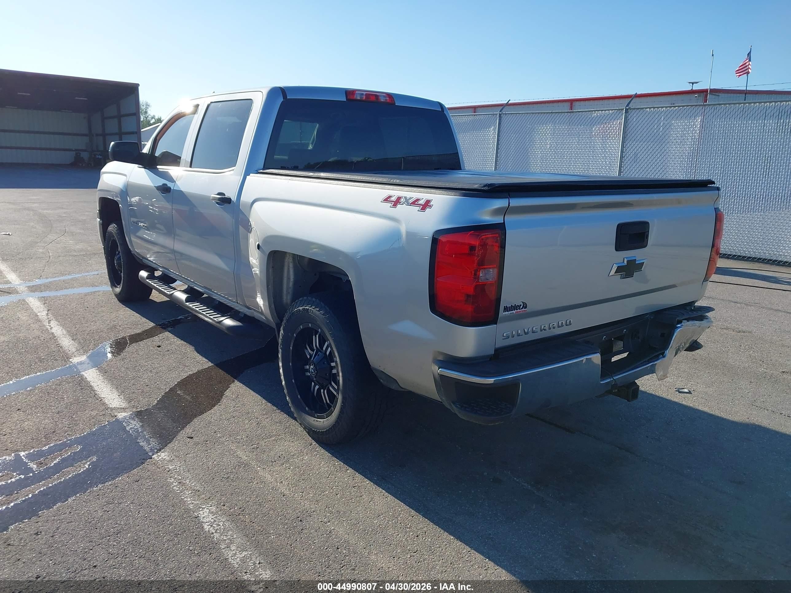 2015 Chevrolet Silverado 1500 Ls Silver vin: 3GCUKPEH1FG522630