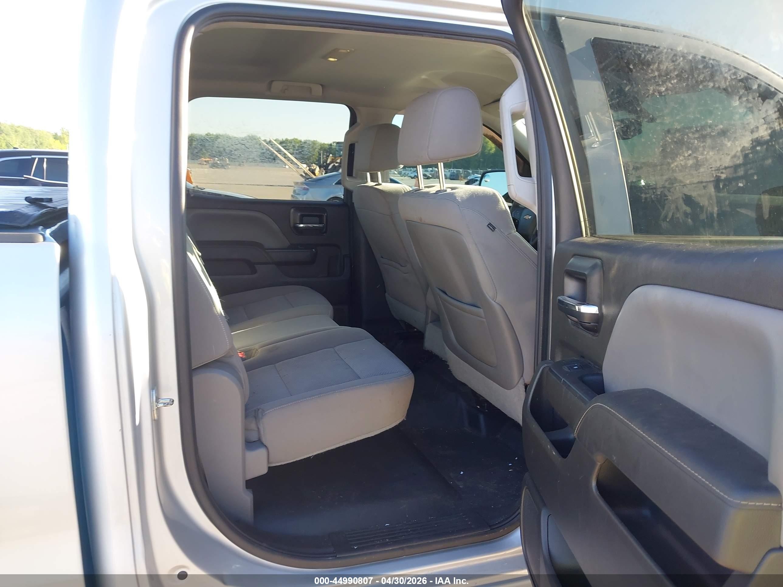 2015 Chevrolet Silverado 1500 Ls Silver vin: 3GCUKPEH1FG522630