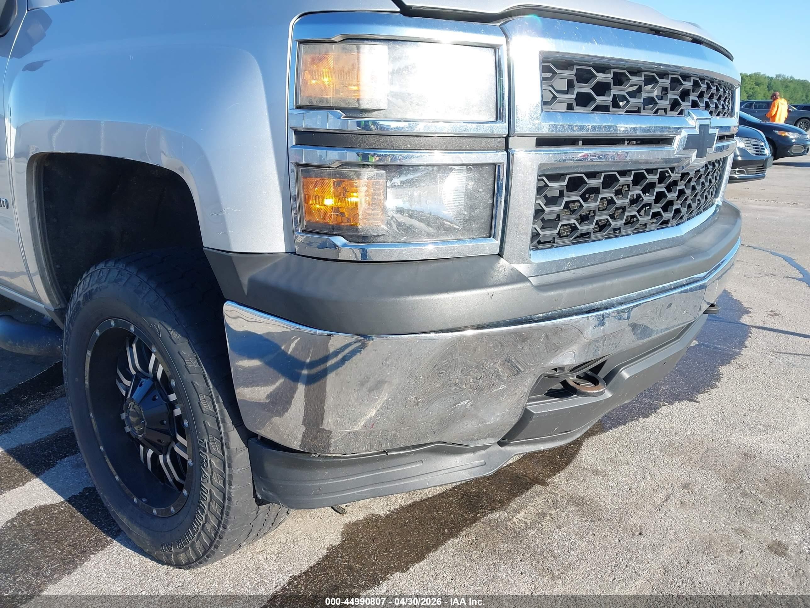 2015 Chevrolet Silverado 1500 Ls Silver vin: 3GCUKPEH1FG522630