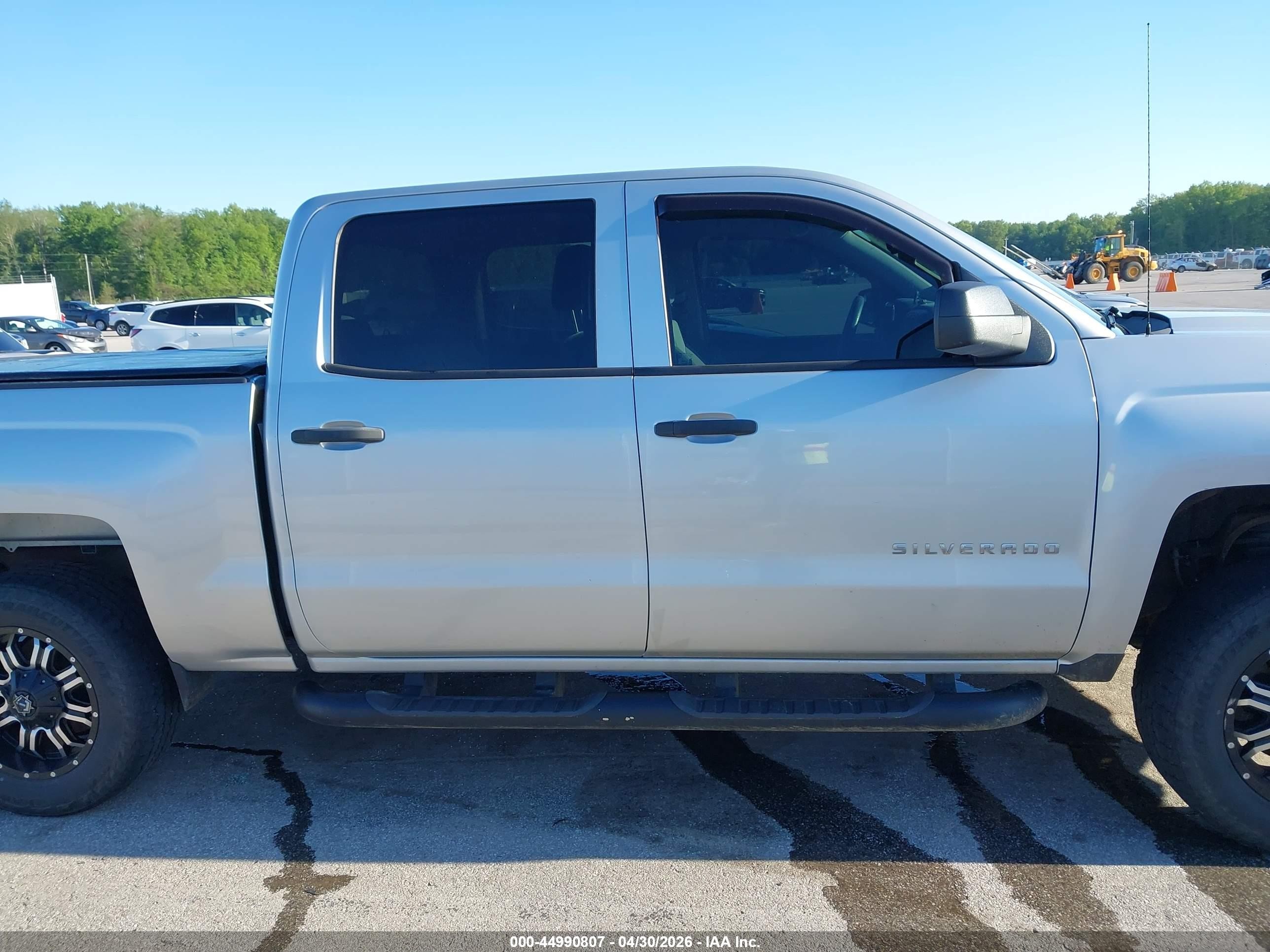 2015 Chevrolet Silverado 1500 Ls Silver vin: 3GCUKPEH1FG522630
