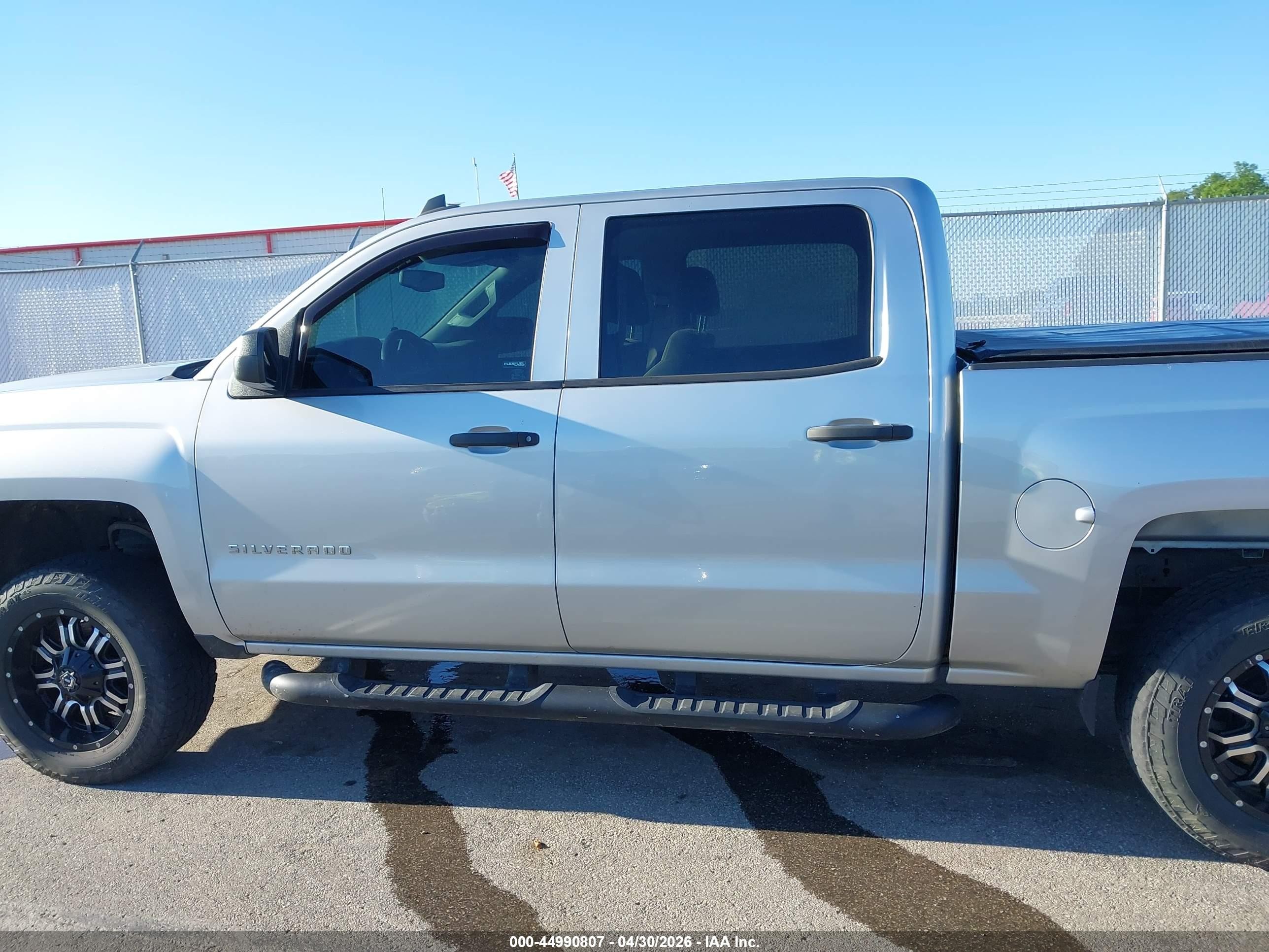 2015 Chevrolet Silverado 1500 Ls Silver vin: 3GCUKPEH1FG522630