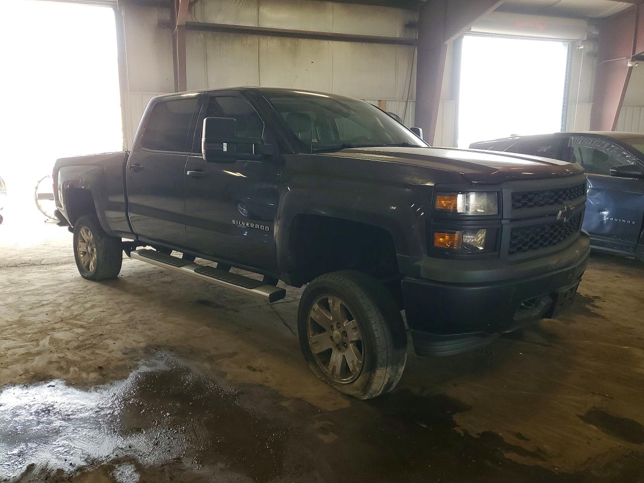 2014 Chevrolet Silverado K1500 Gray vin: 3GCUKPEH2EG297634