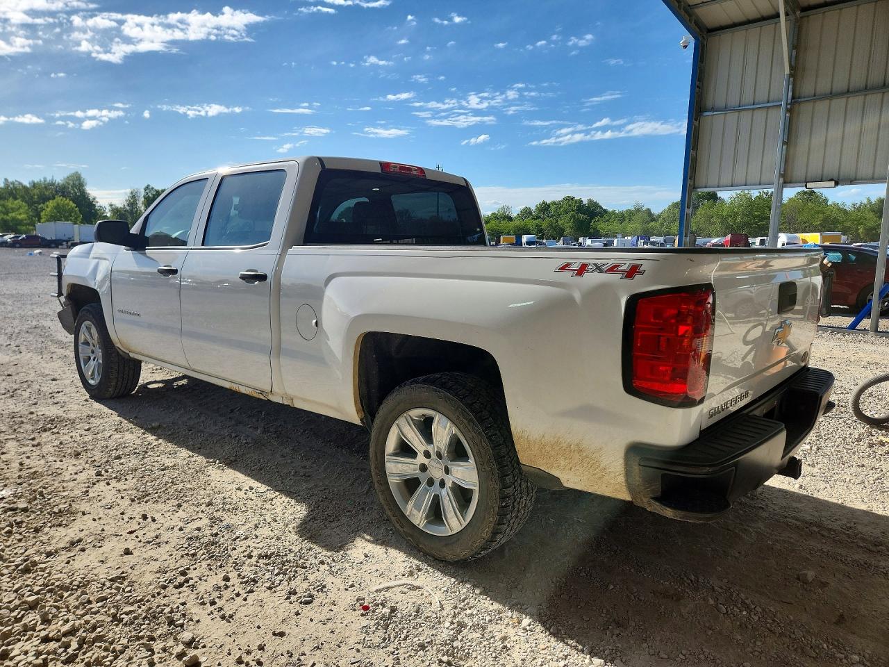 2014 Chevrolet 1500 Silverado White vin: 3GCUKPEH5EG271965