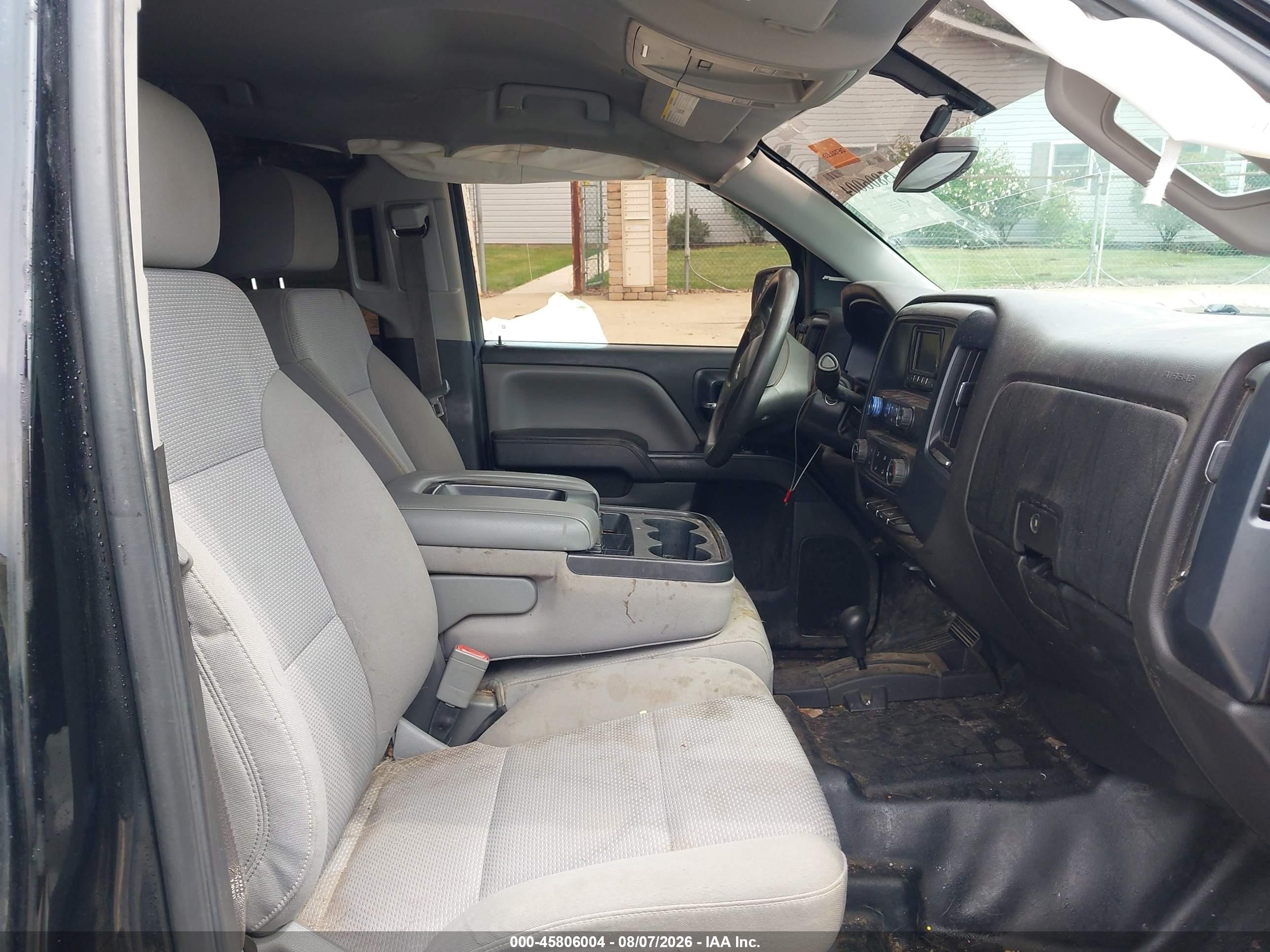 2014 Chevrolet Silverado 1500 Work Truck Black vin: 3GCUKPEH5EG311199