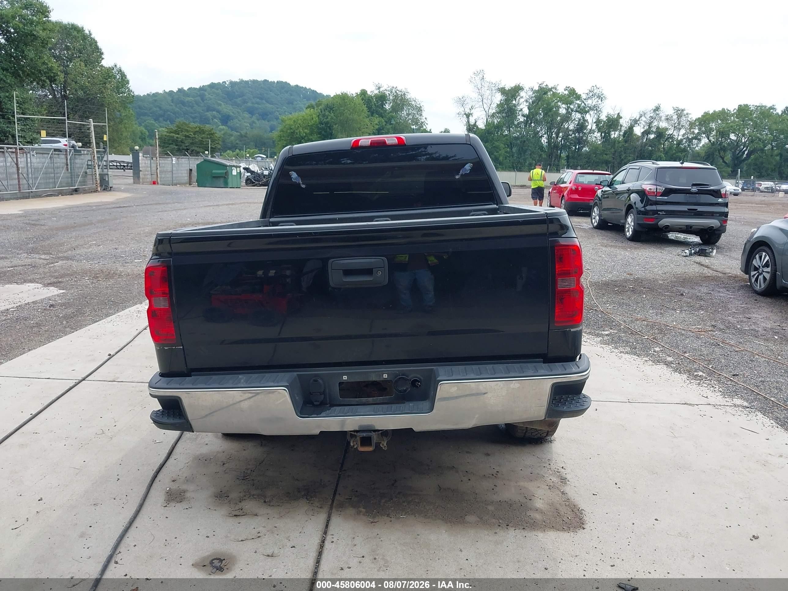 2014 Chevrolet Silverado 1500 Work Truck Black vin: 3GCUKPEH5EG311199