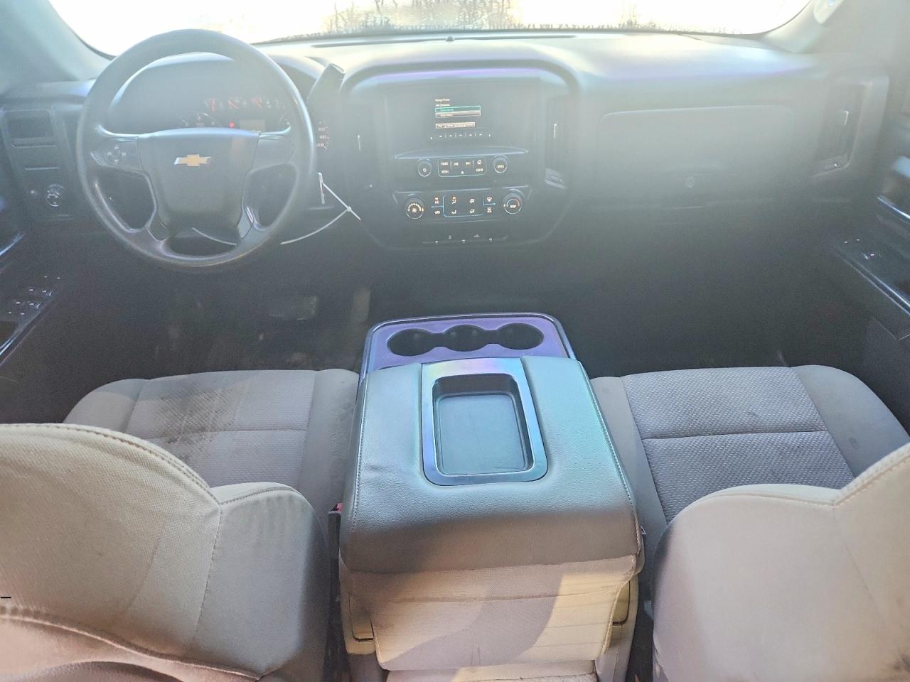 2015 Chevrolet Silverado K1500 White vin: 3GCUKPEH5FG402491
