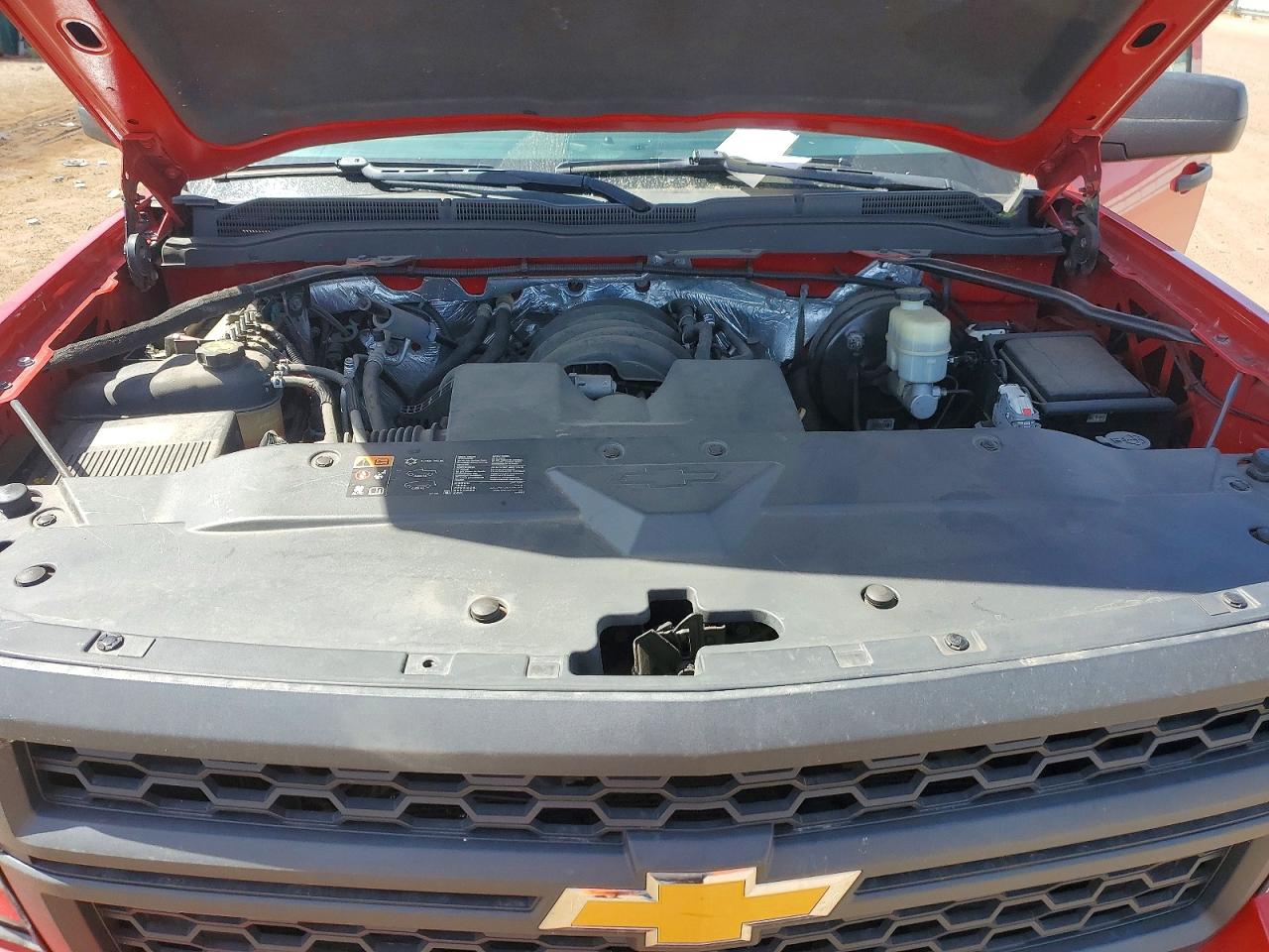 2015 Chevrolet Silverado K1500 Красный vin: 3GCUKPEH5FG448855
