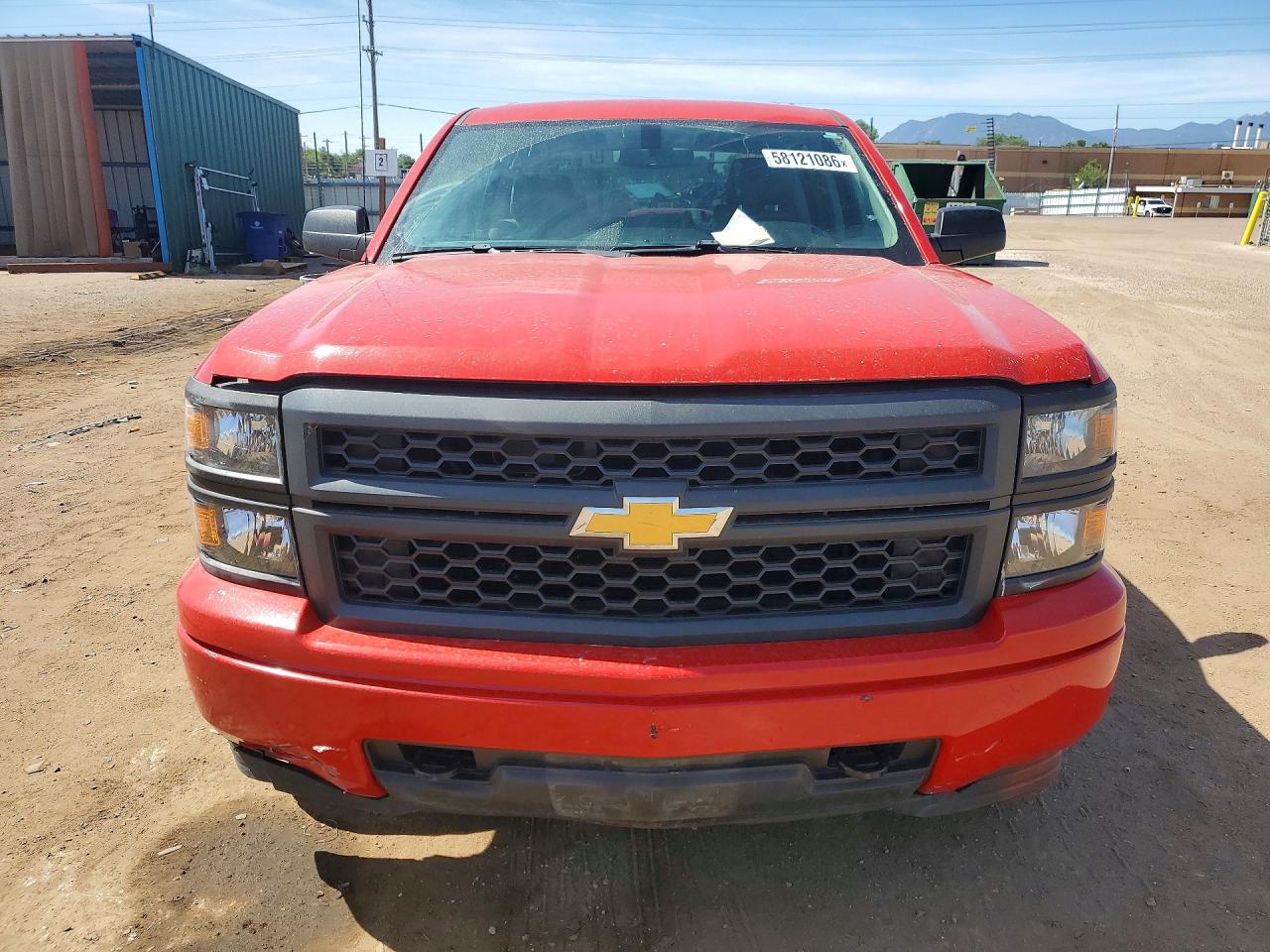2015 Chevrolet Silverado K1500 Красный vin: 3GCUKPEH5FG448855