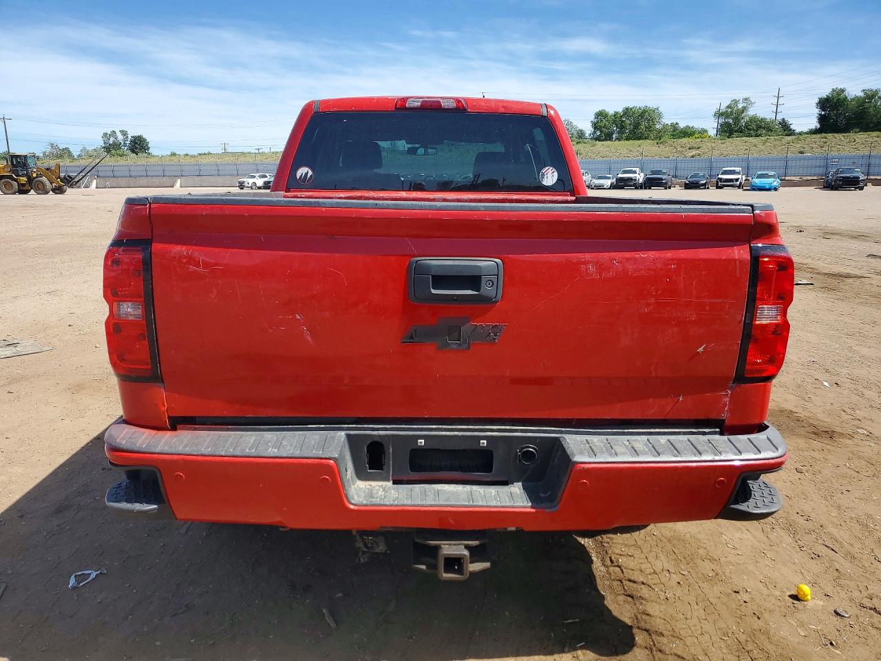 2015 Chevrolet Silverado K1500 Красный vin: 3GCUKPEH5FG448855