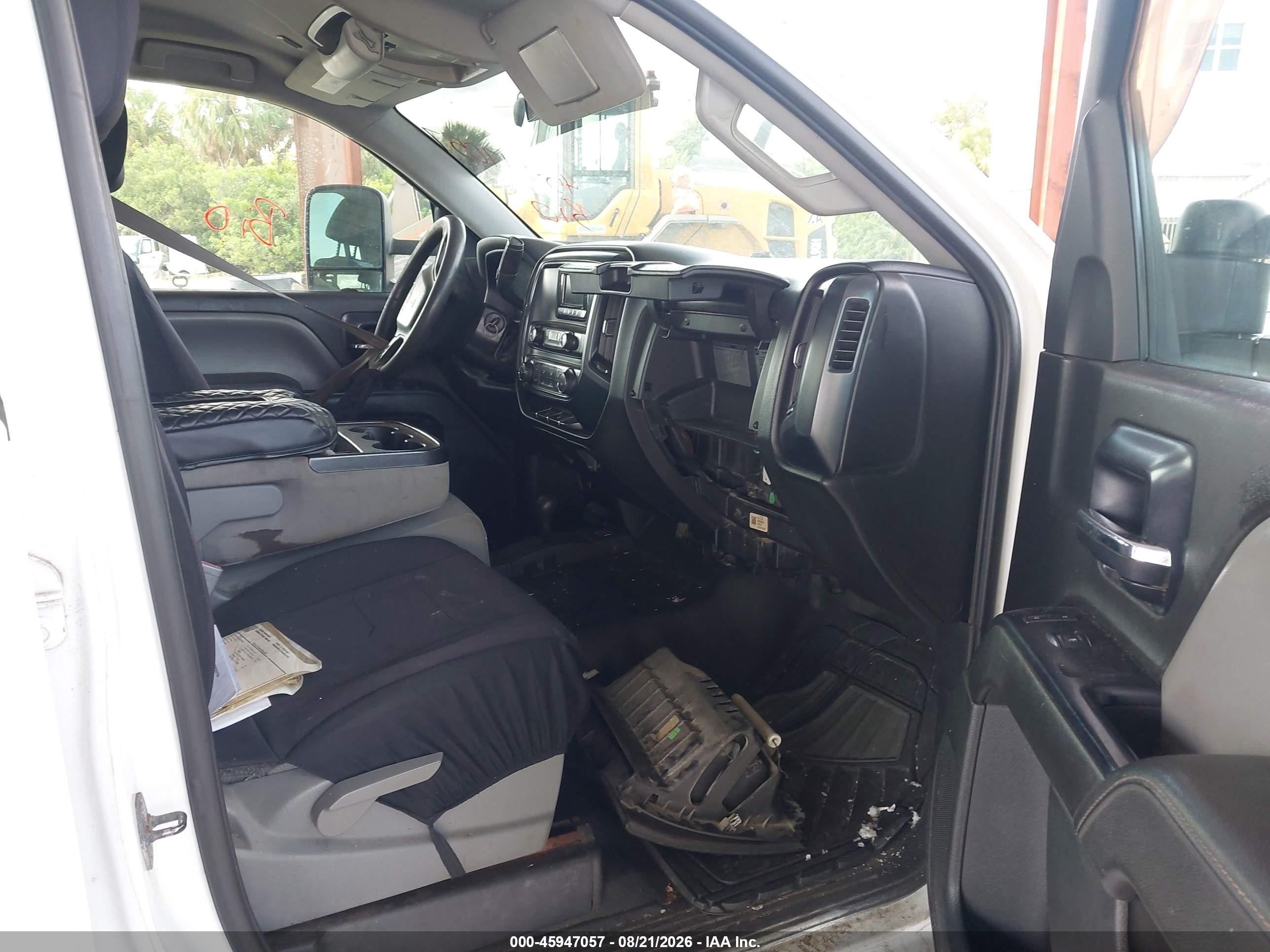 2014 Chevrolet Silverado 1500 Work Truck White vin: 3GCUKPEH6EG193714