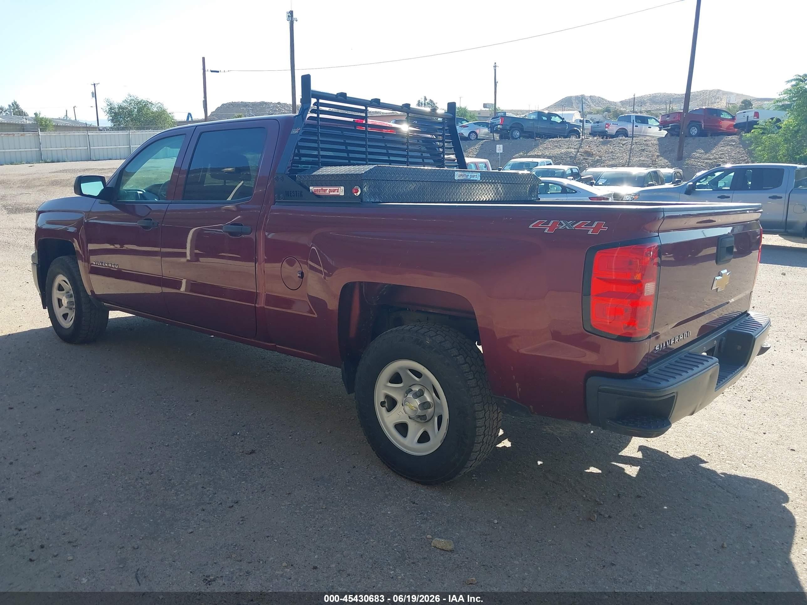 2015 Chevrolet Silverado 1500 Work Truck Burgundy vin: 3GCUKPEH6FG392943