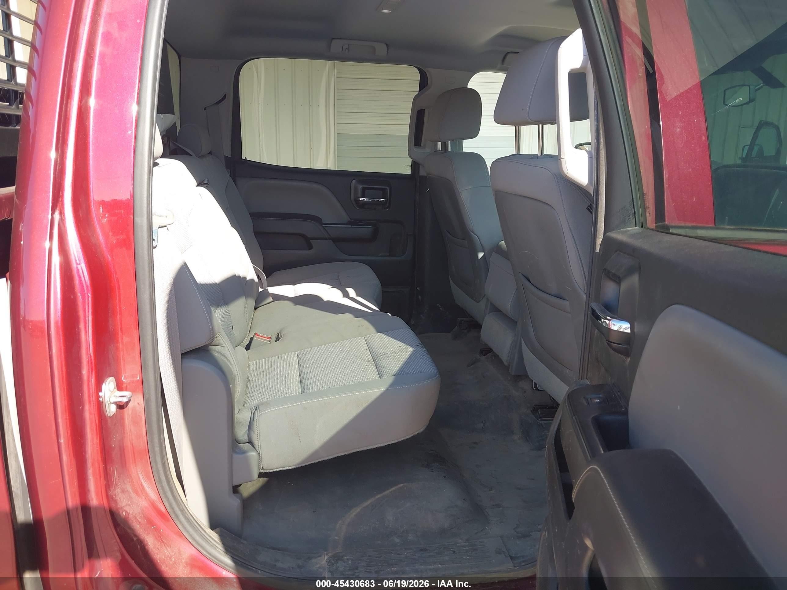 2015 Chevrolet Silverado 1500 Work Truck Burgundy vin: 3GCUKPEH6FG392943
