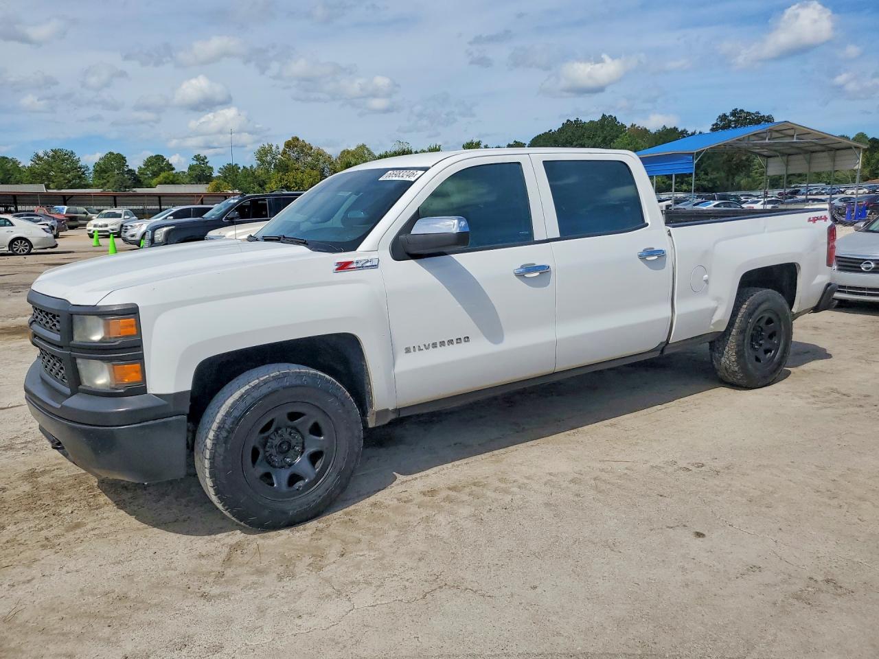 2015 Chevrolet Silverado K1500 White vin: 3GCUKPEH7FG347235